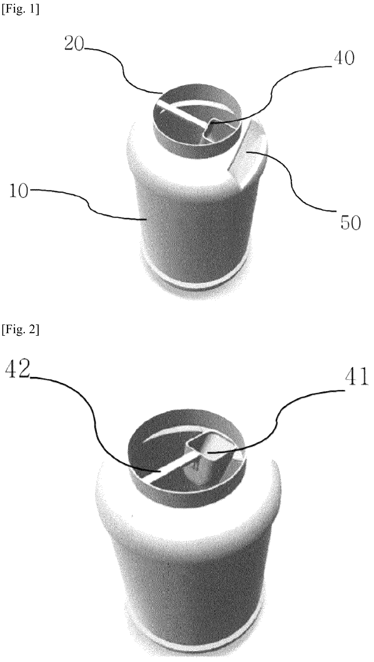 Patent US12103754 — Powder storage container — Figure 1