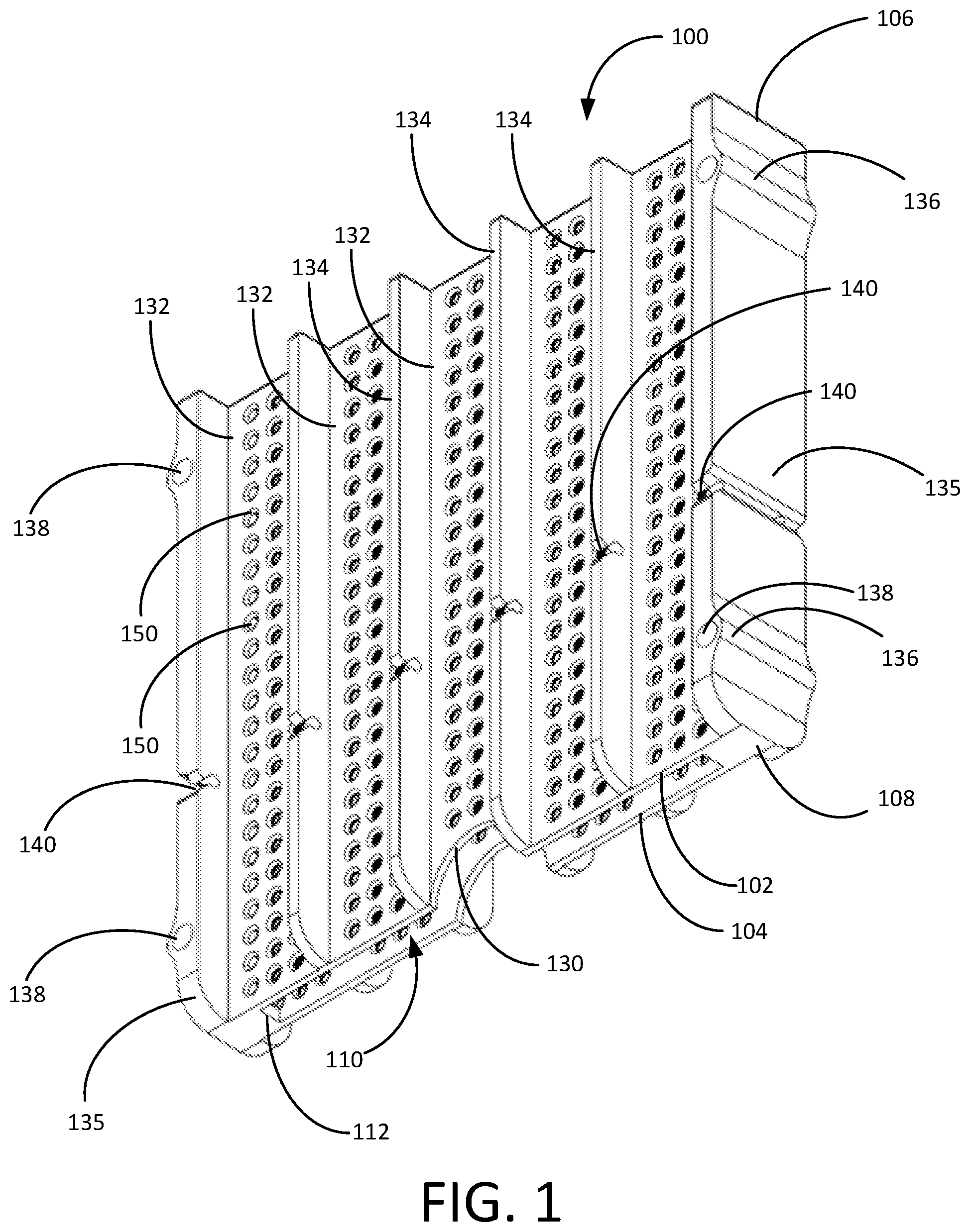 Patent US12103755 — Reed storage apparatus for humidity control — Figure 1