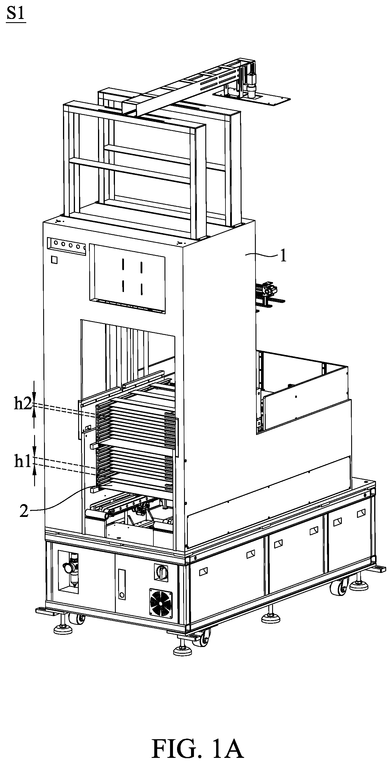 Patent US12103782 — Feeding apparatus — Figure 1