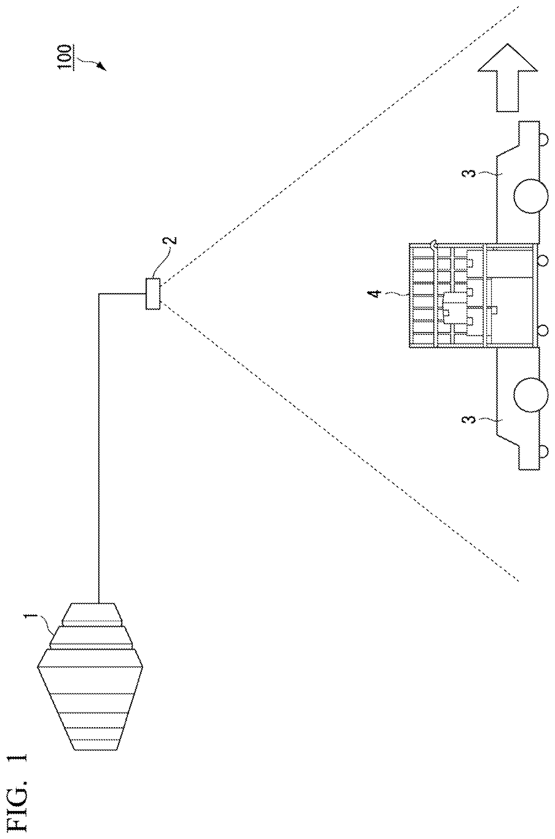 Patent US12103786 — Conveyance system, control device, and control method — Figure 1