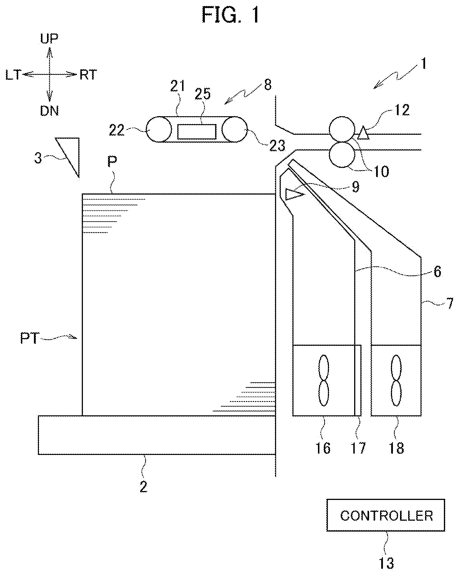 Patent US12103804 — Sheet feeding apparatus — Figure 1