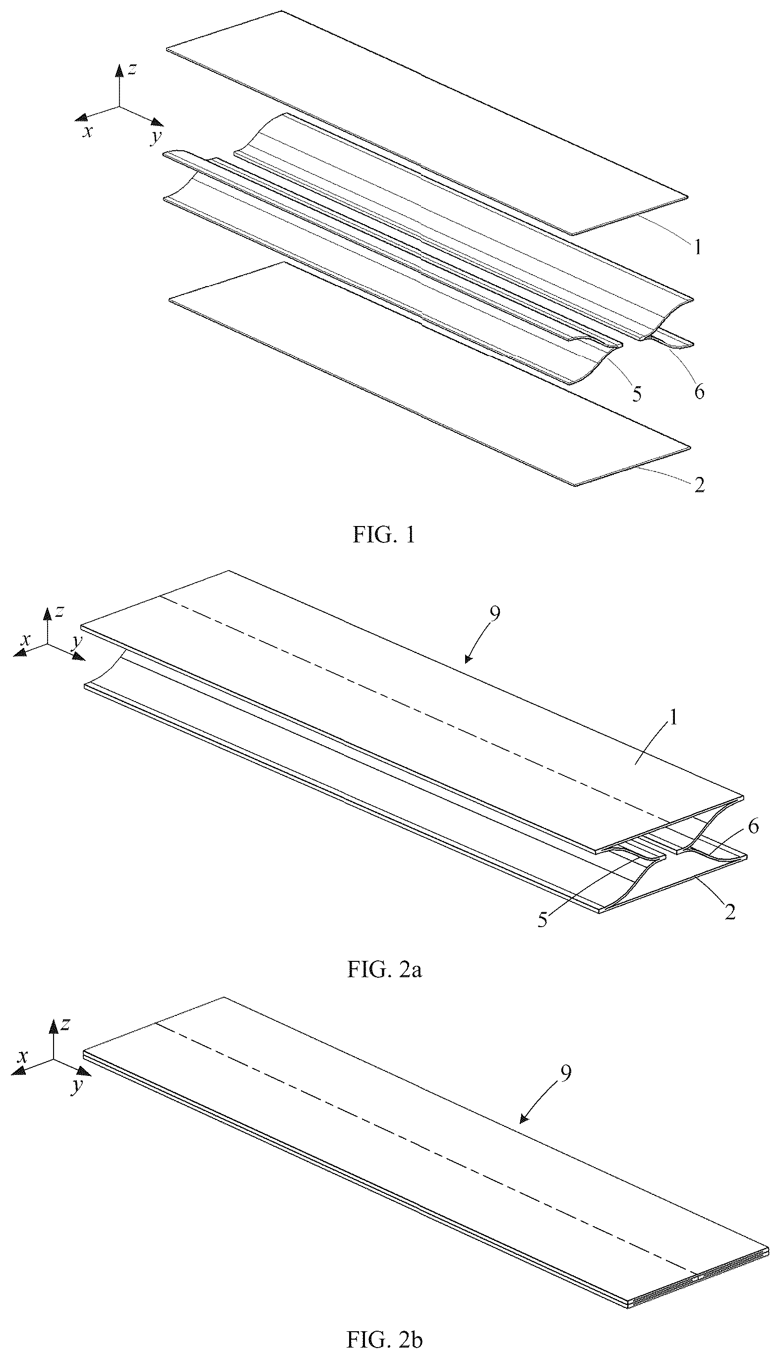 Patent US12103812 — Flexible layer support structure and retractable device — Figure 1
