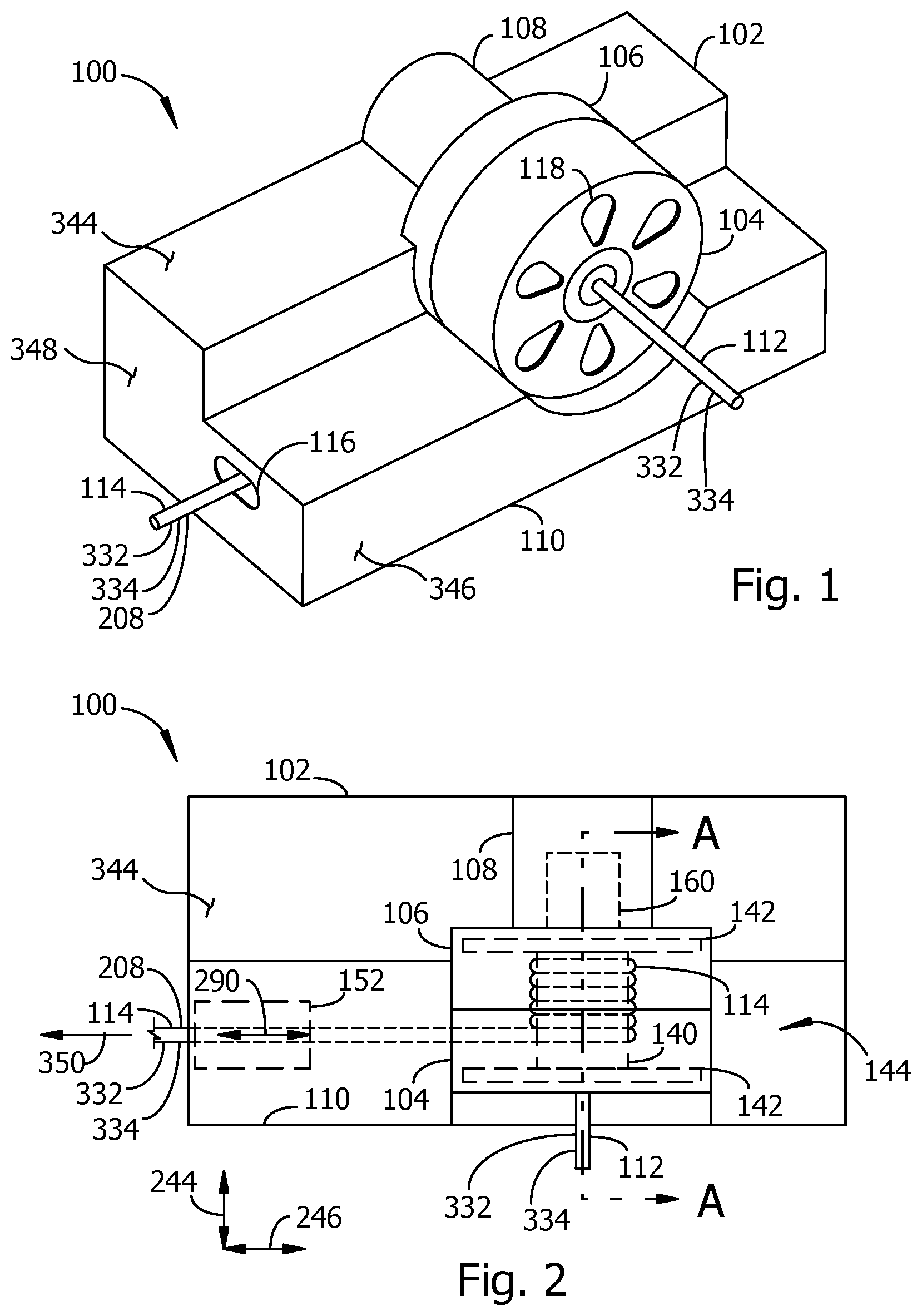 Patent US12103813 — Reel with automatic line extension — Figure 1