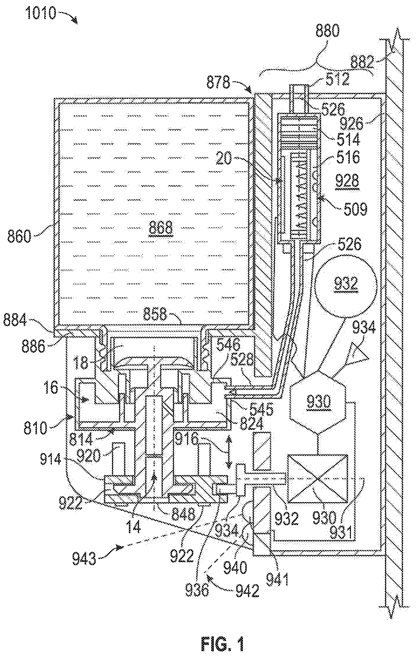 Patent US12103847 — Ozone generator with sensor — Figure 1