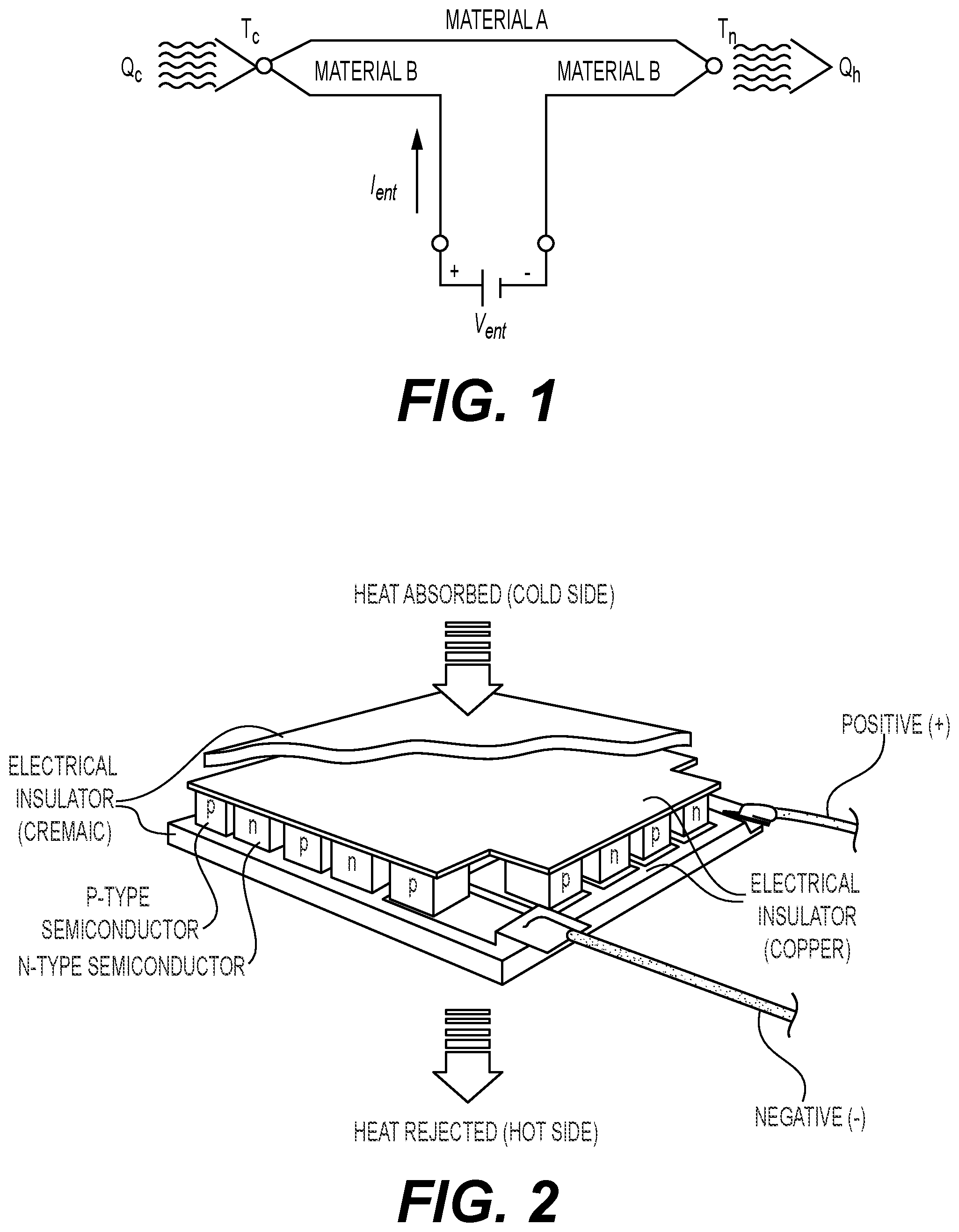 Patent US12103865 — Freezing desalination system using thermoelectric coolers — Figure 1