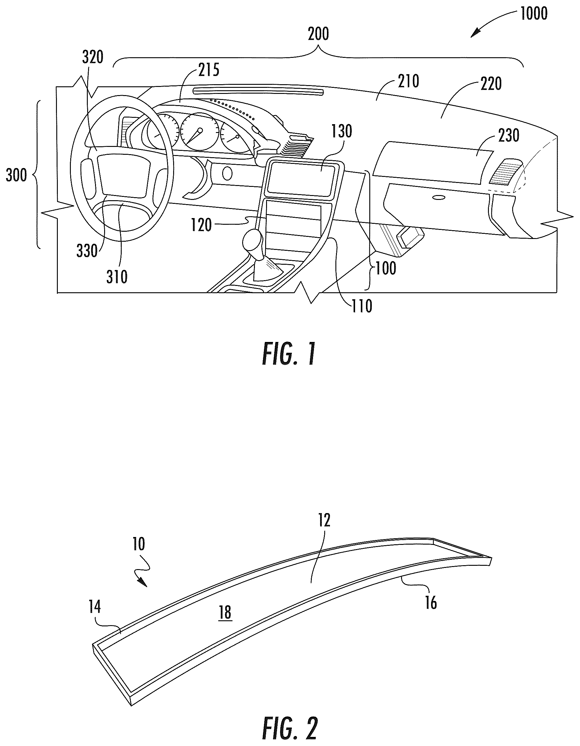 Patent US12103884 Figure 1 – Vacuum chuck having elongate grooves and method of cold-forming curved glass articles using same