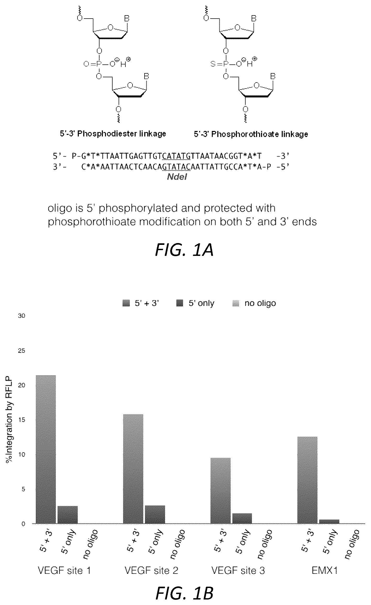 Patent US12104207 — Genomewide unbiased identification of DSBs evaluated by sequencing (GUIDE-Seq) — Figure 1