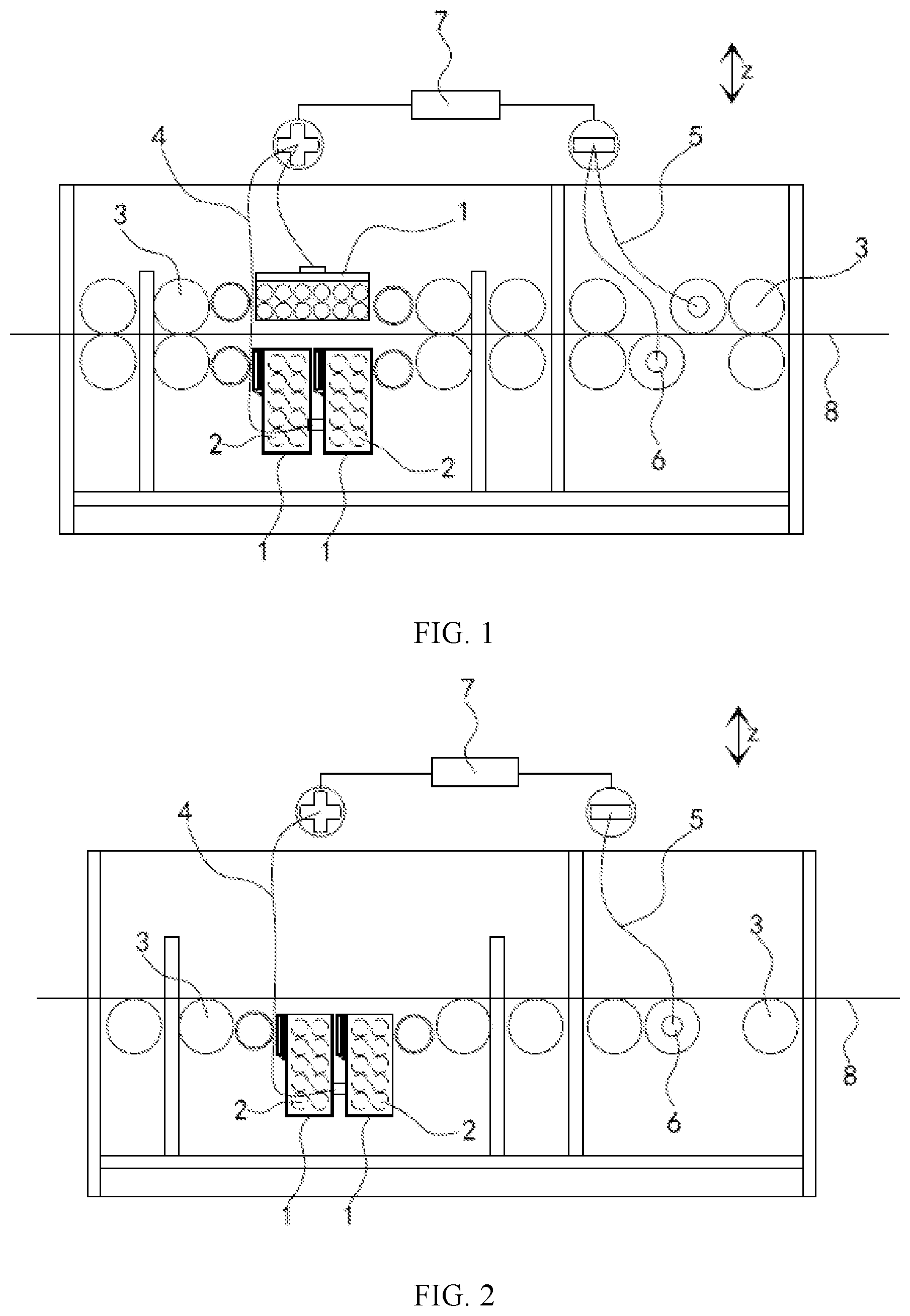 Patent US12104267 — Filtering mechanism and device for producing conductive material — Figure 1