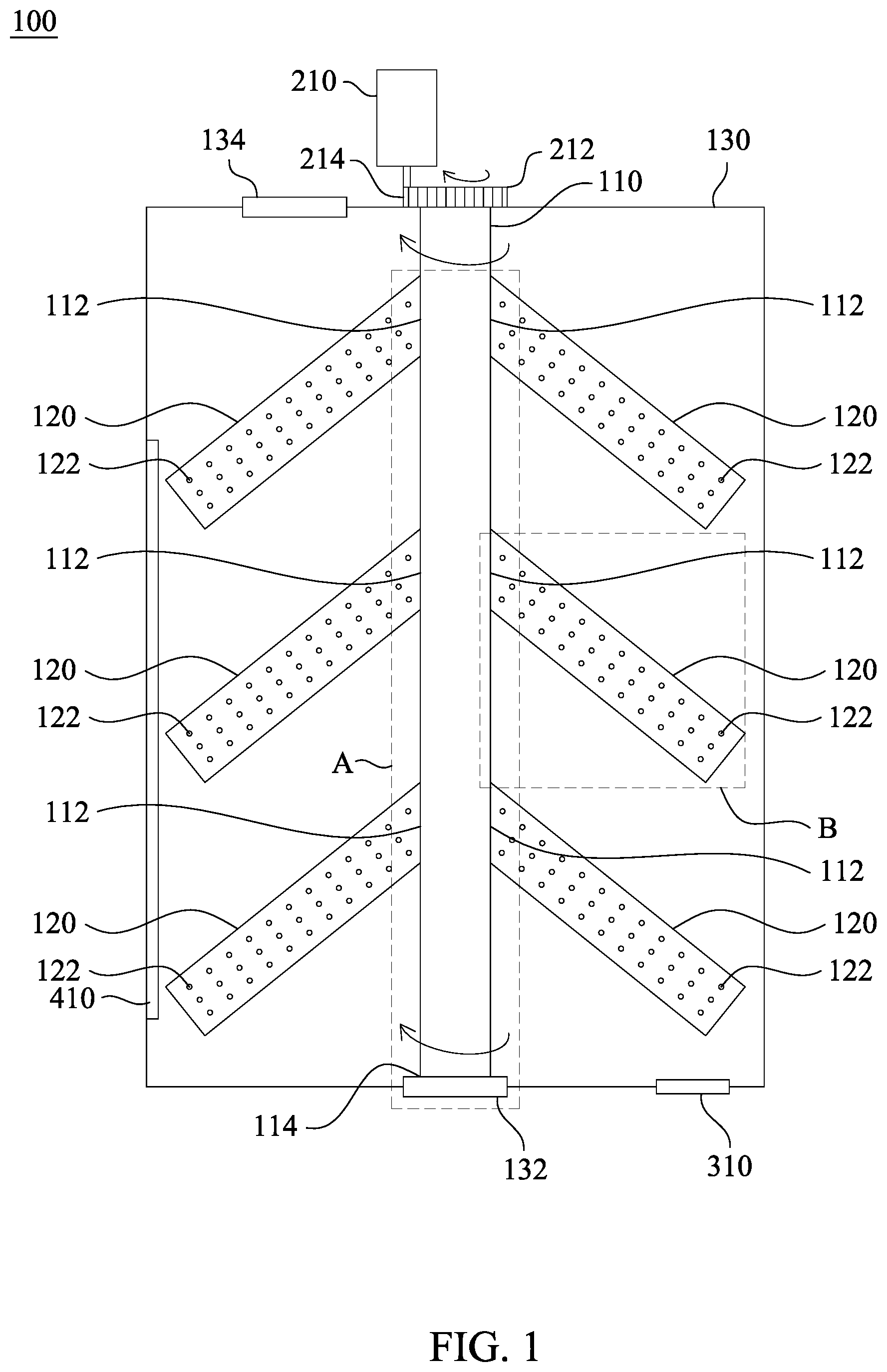 Patent US12104268 — Treatment system and method — Figure 1