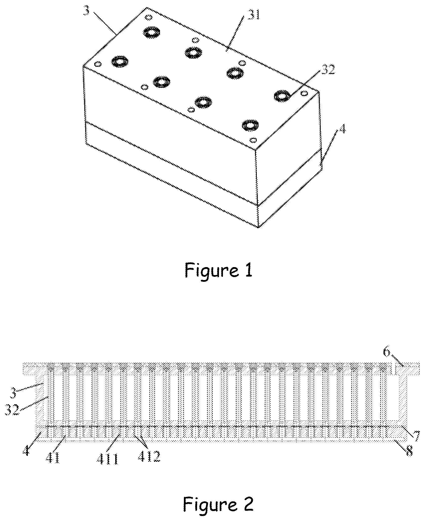 Patent US12104282 — Spandex fiber dry spinning component and spinning part — Figure 1