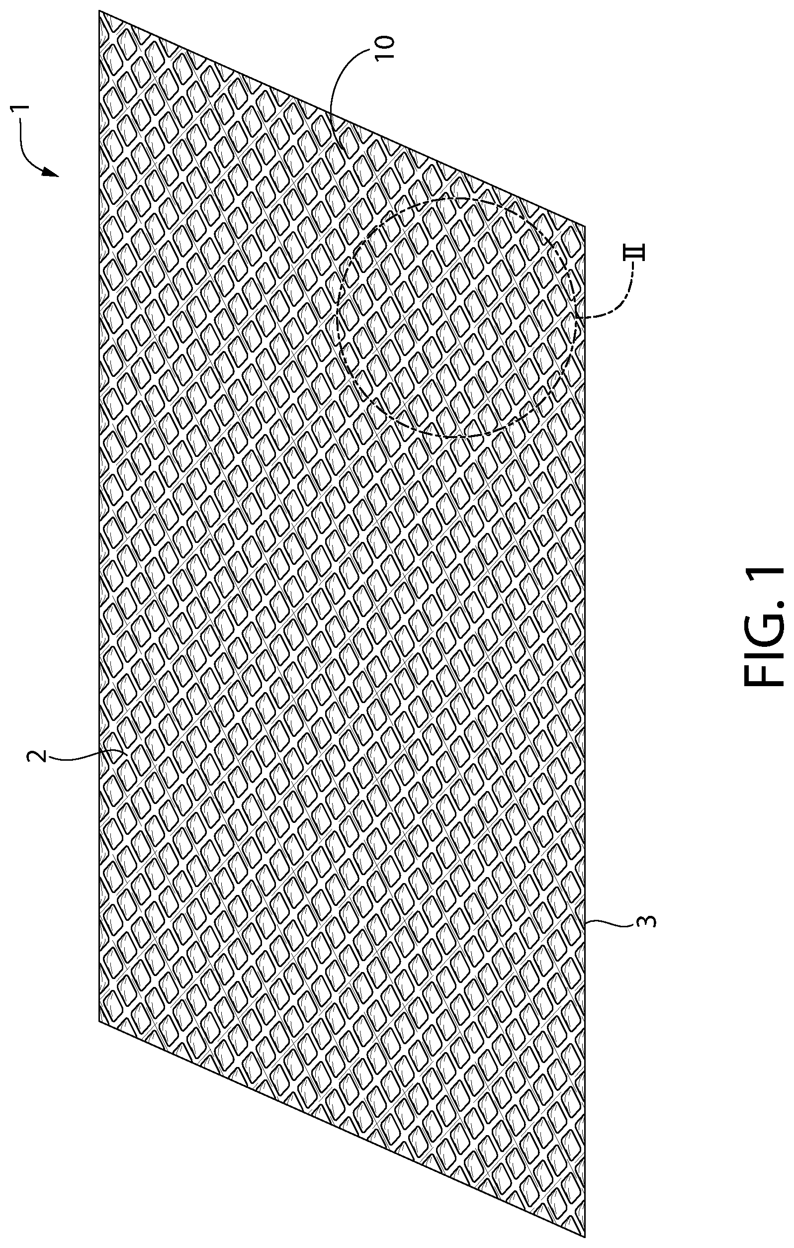 Patent US12104297 — Chemical resistant fabric — Figure 1