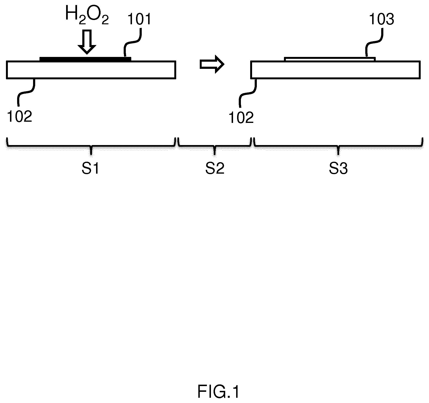 Patent US12104311 — Stain removal device using bleach chemical solution and heat generation — Figure 1