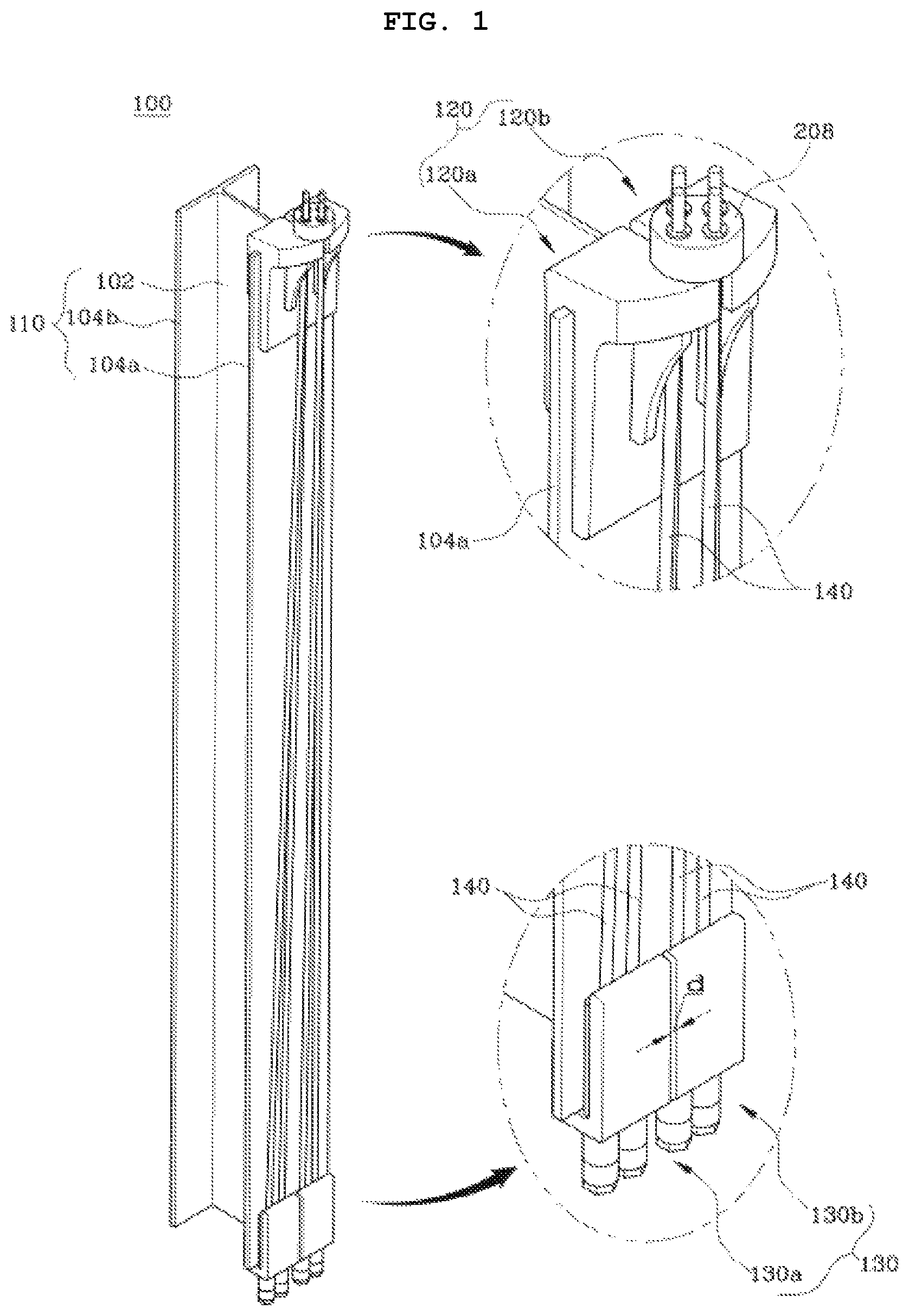Patent US12104343 — Thumb pile including fitting bracket and method for constructing structure for temporary earth retaining — Figure 1