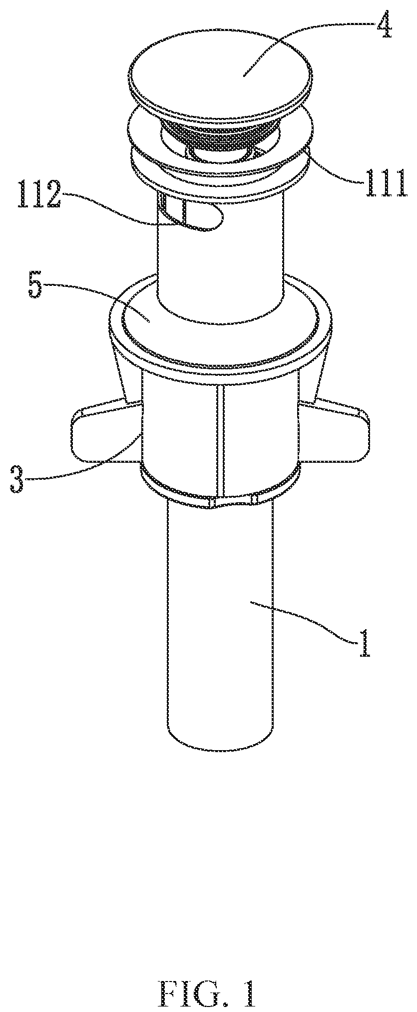 Patent US12104364 — Drain pipe structure and installation method thereof — Figure 1