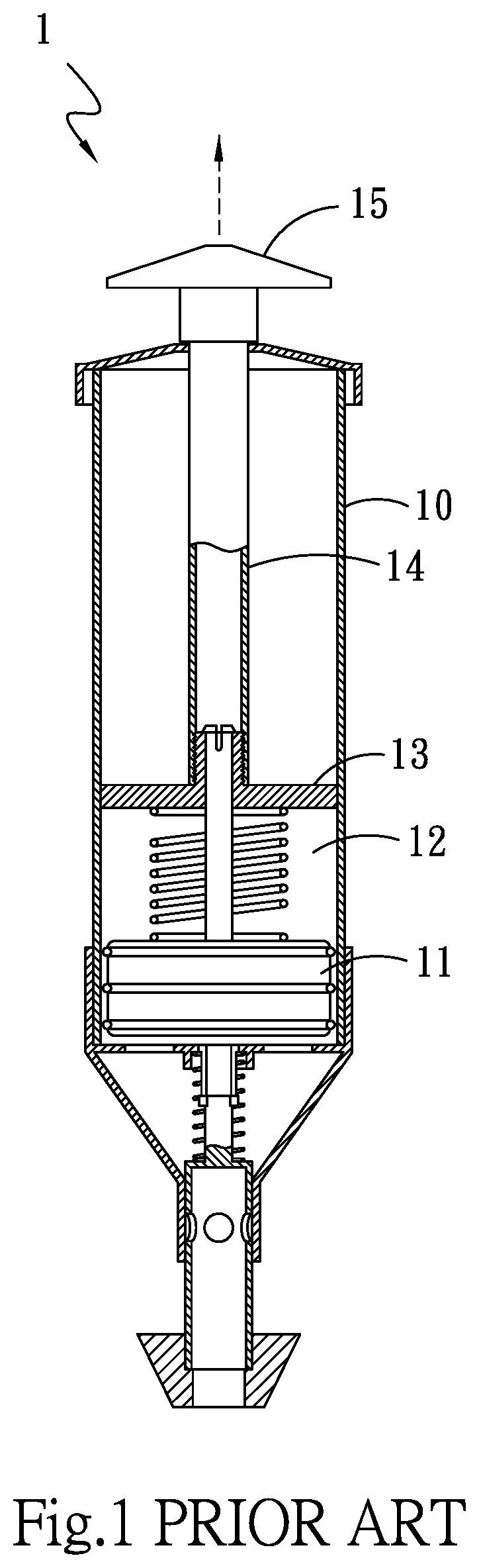 Patent US12104365 Figure 1 – Water-replenishing pipe dredging device