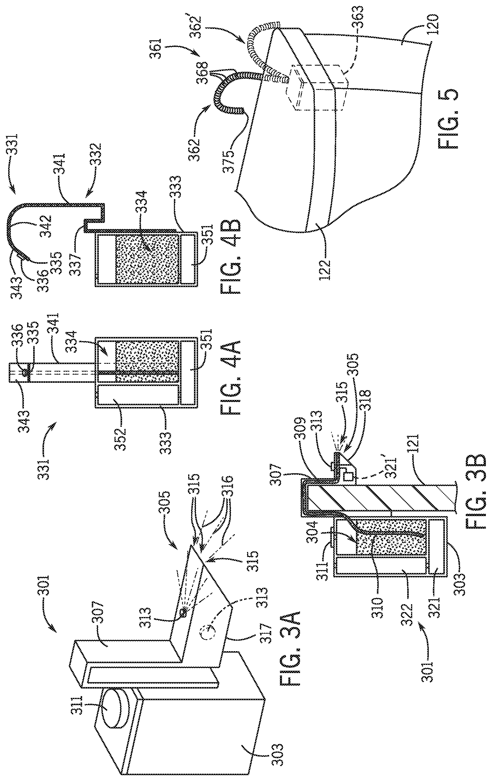 Patent US12104366 Figure 2 – Clean toilet and accessories