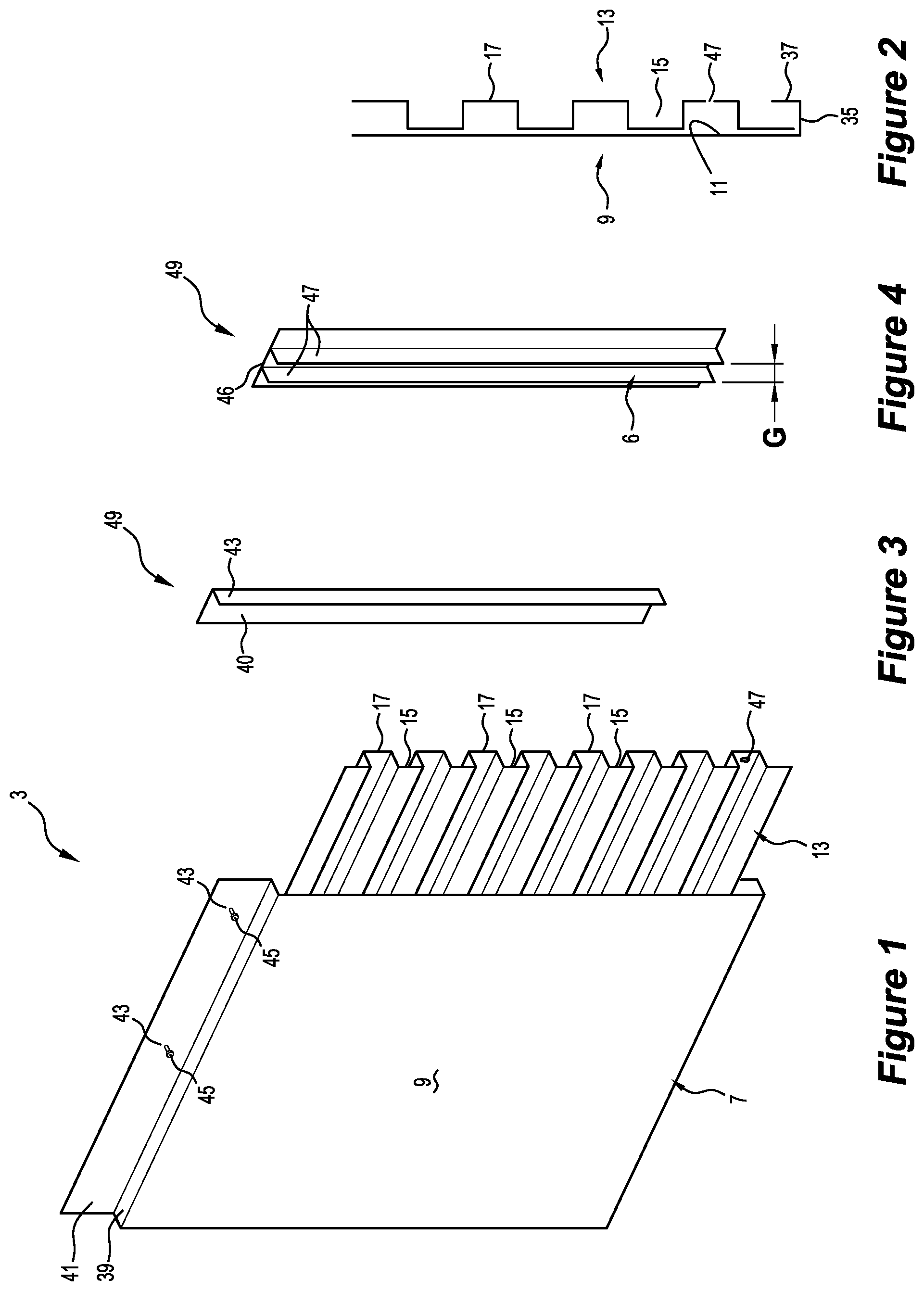Patent US12104376 Figure 1 – Panel