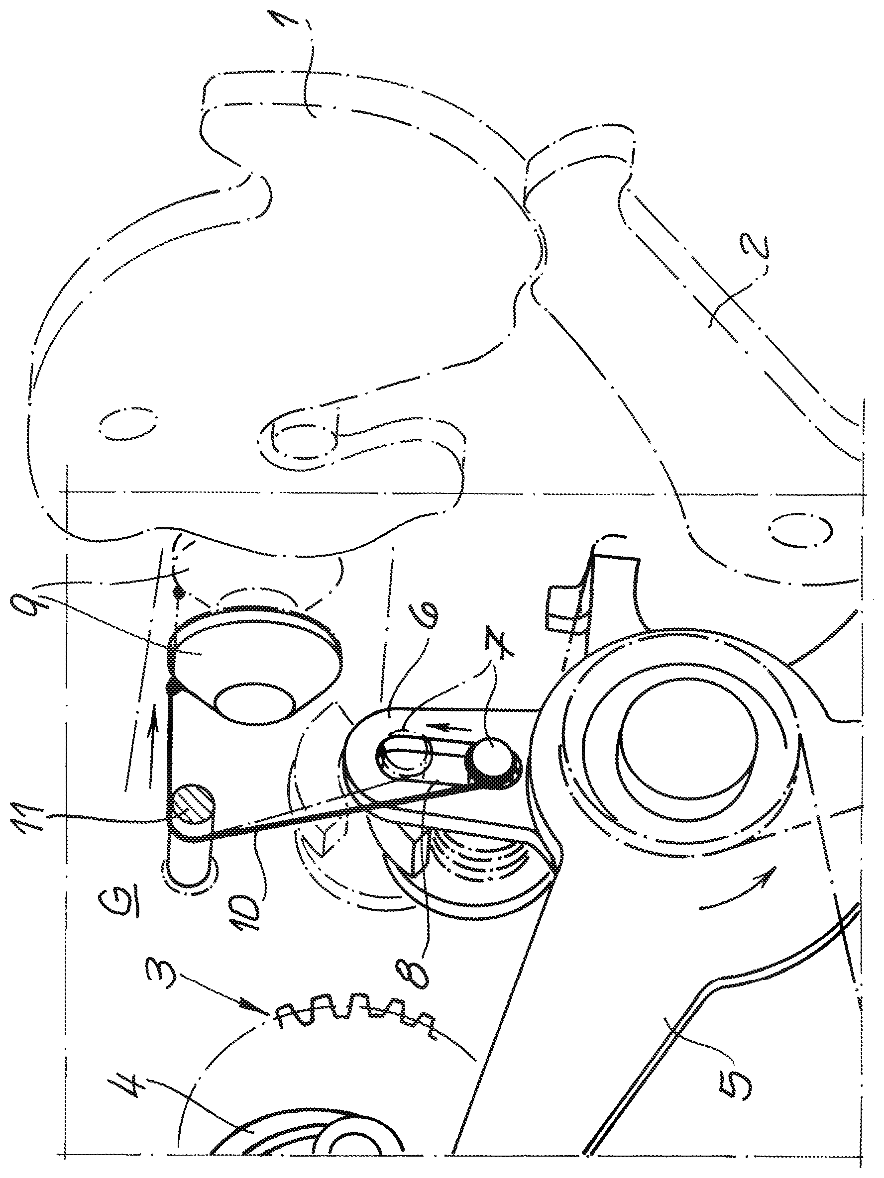 Patent US12104416 — Motor vehicle door lock — Figure 1