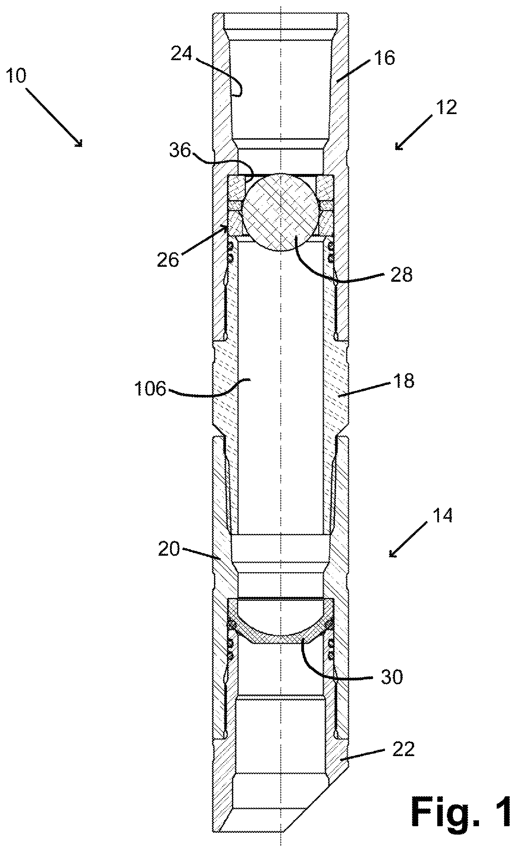 Patent US12104449 — Sealing system and method — Figure 1
