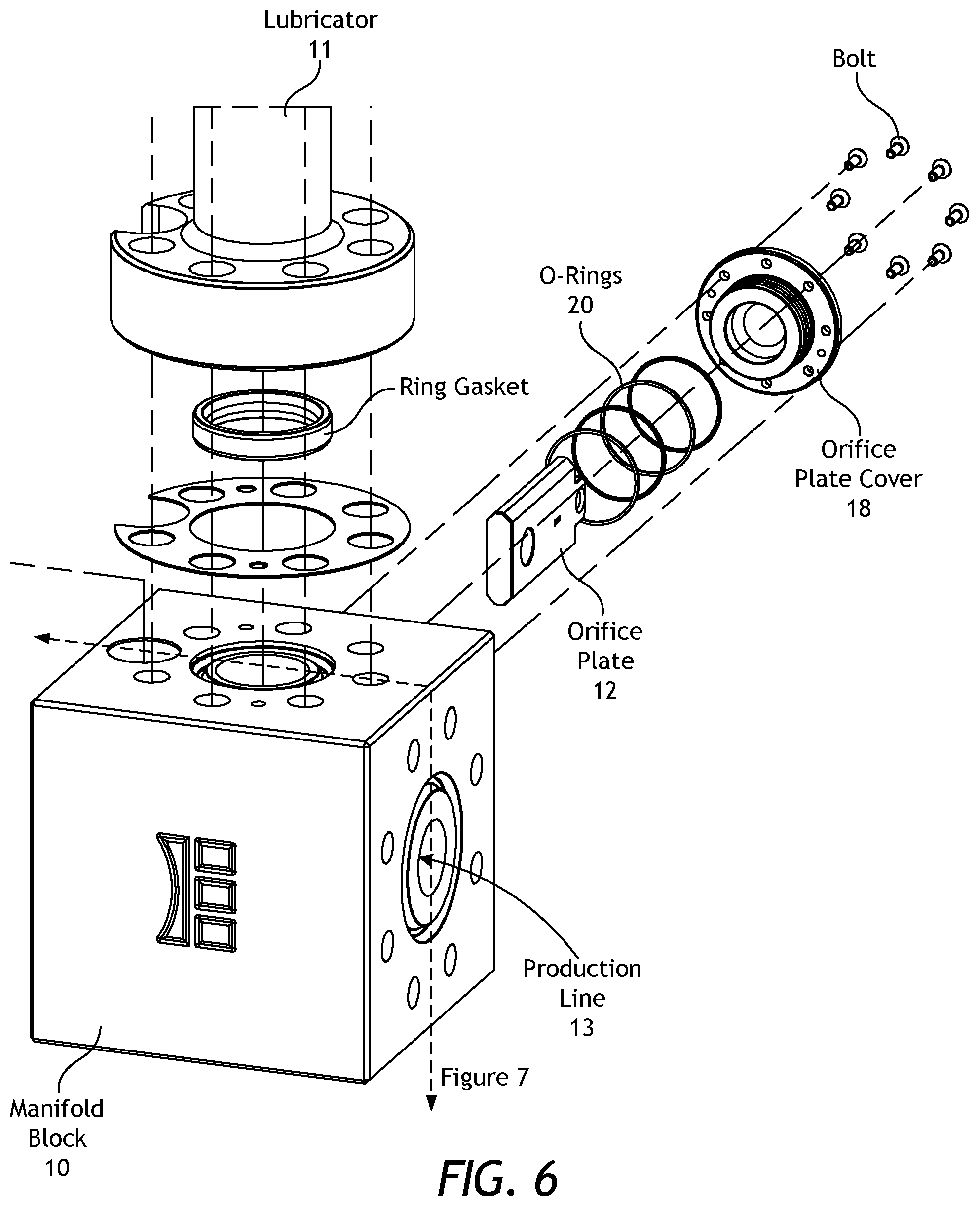 Patent US12104454 Figure 6 – Flow restrictor method and apparatus