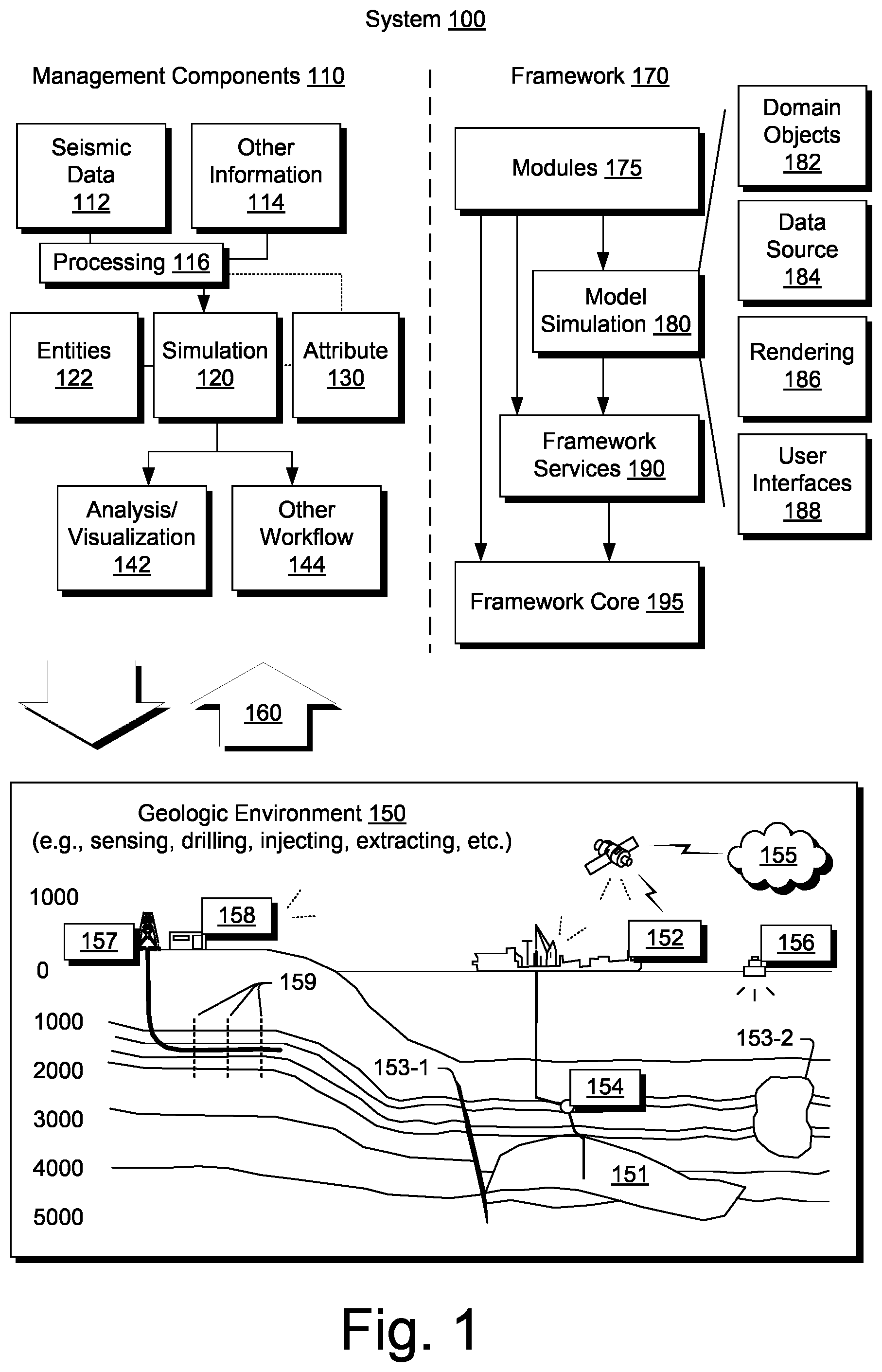 Patent US12104484 — Well log correlation and propagation system — Figure 1