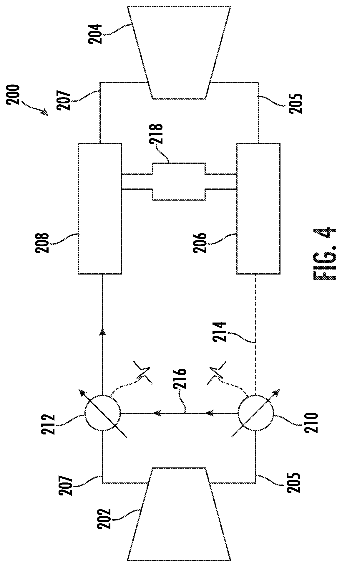 Patent US12104499 Figure 4 – System and method of regulating thermal transport bus pressure