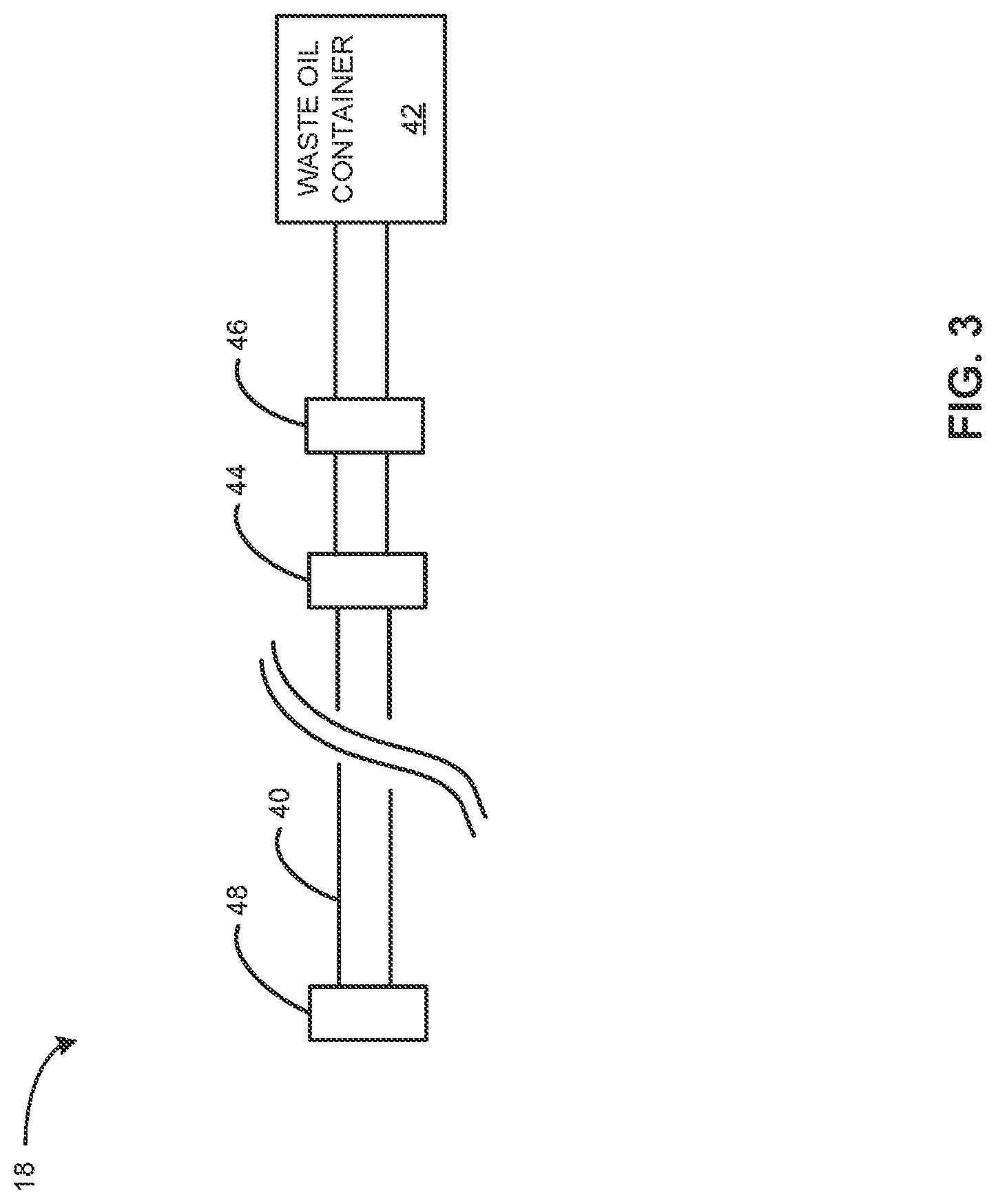 Patent US12104509 Figure 3 – Autonomous oil change system