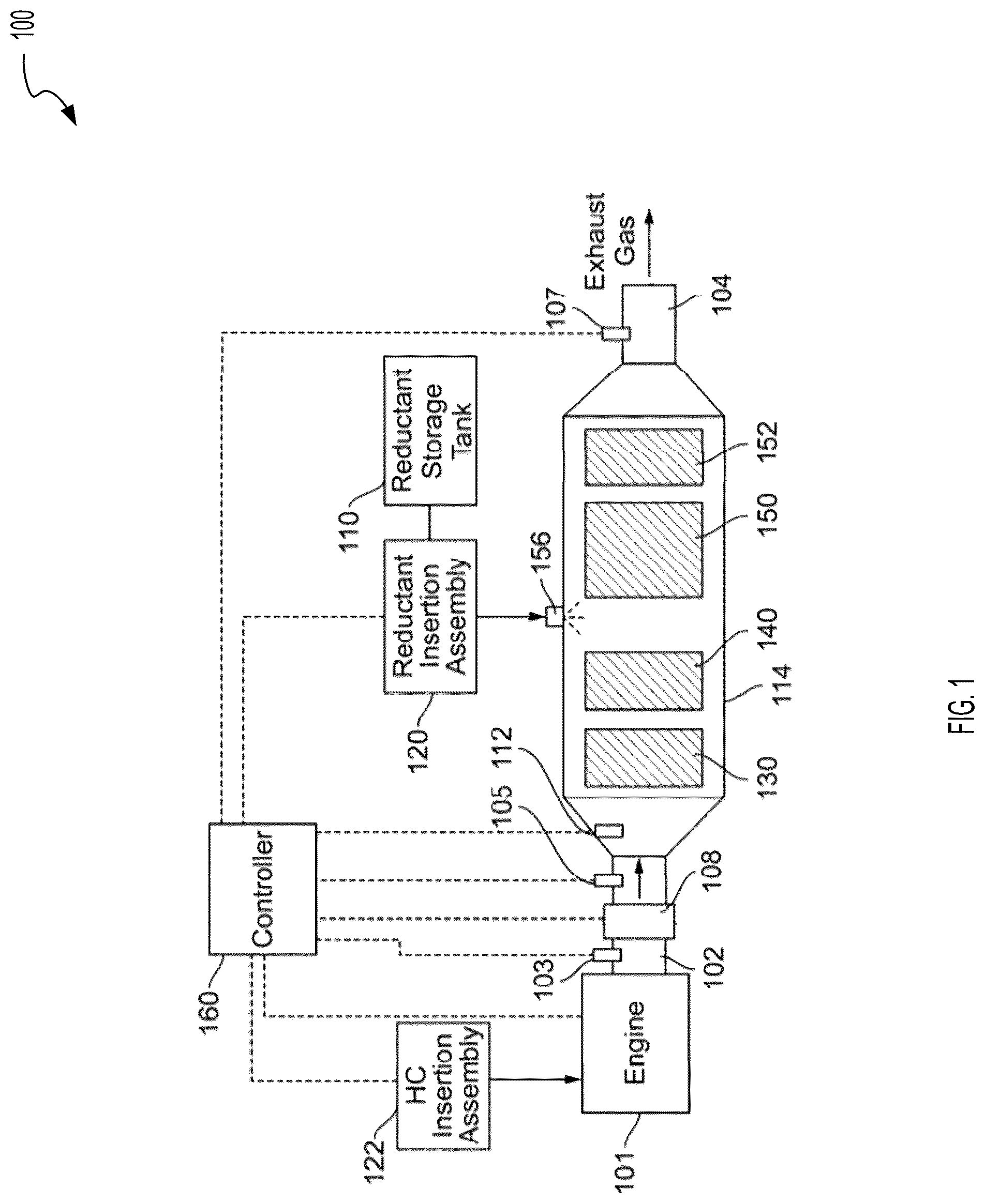 Patent US12104545 — Estimating biodiesel blend using virtual sensors and virtual sensing methods — Figure 1