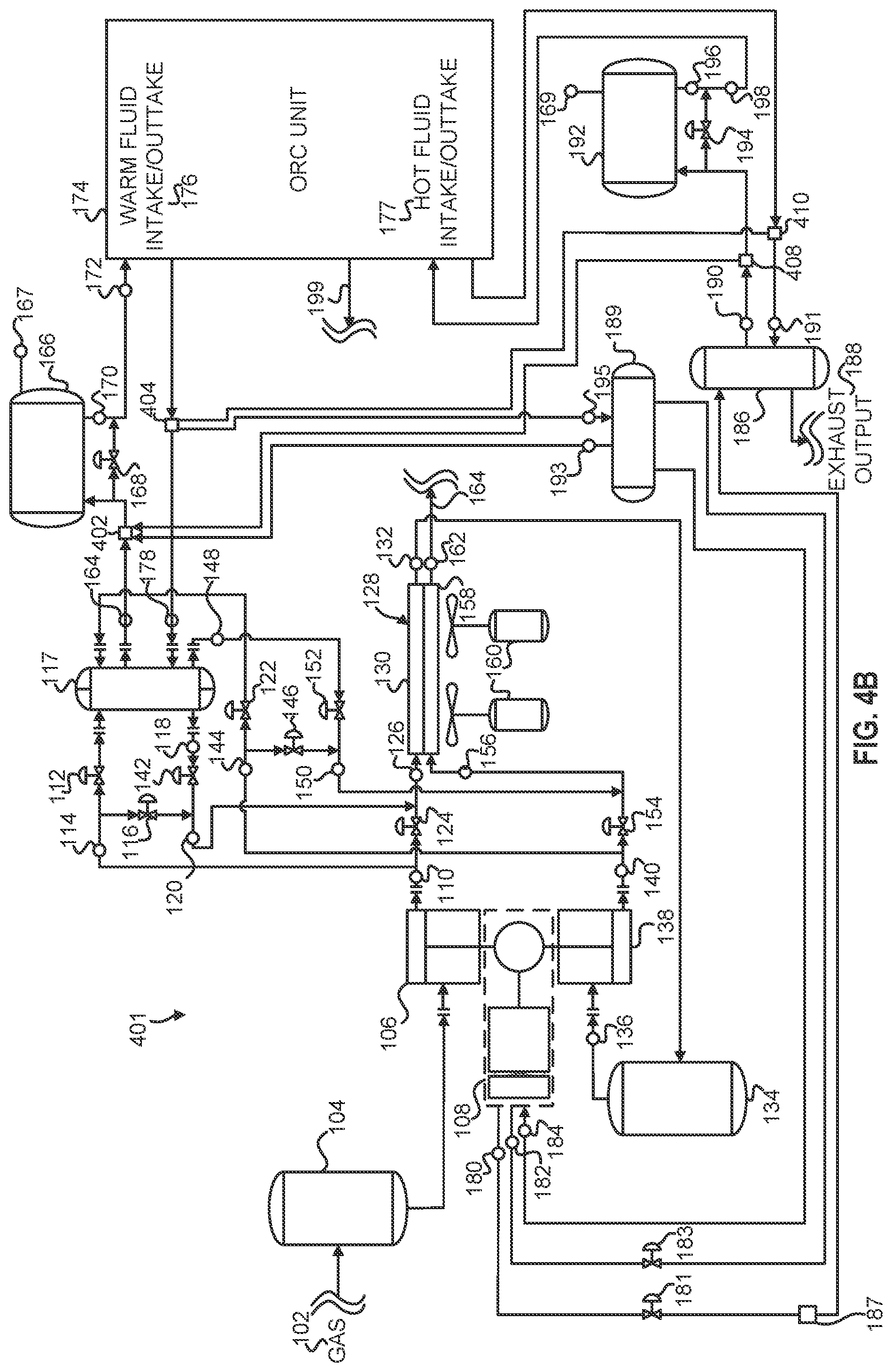 Patent US12104553 Figure 8 – Systems and methods utilizing gas temperature as a power source