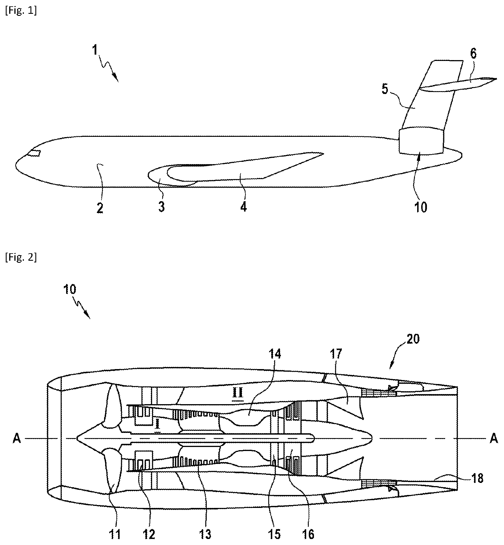 Patent US12104555 — Thrust reverser for turbojet engine — Figure 1