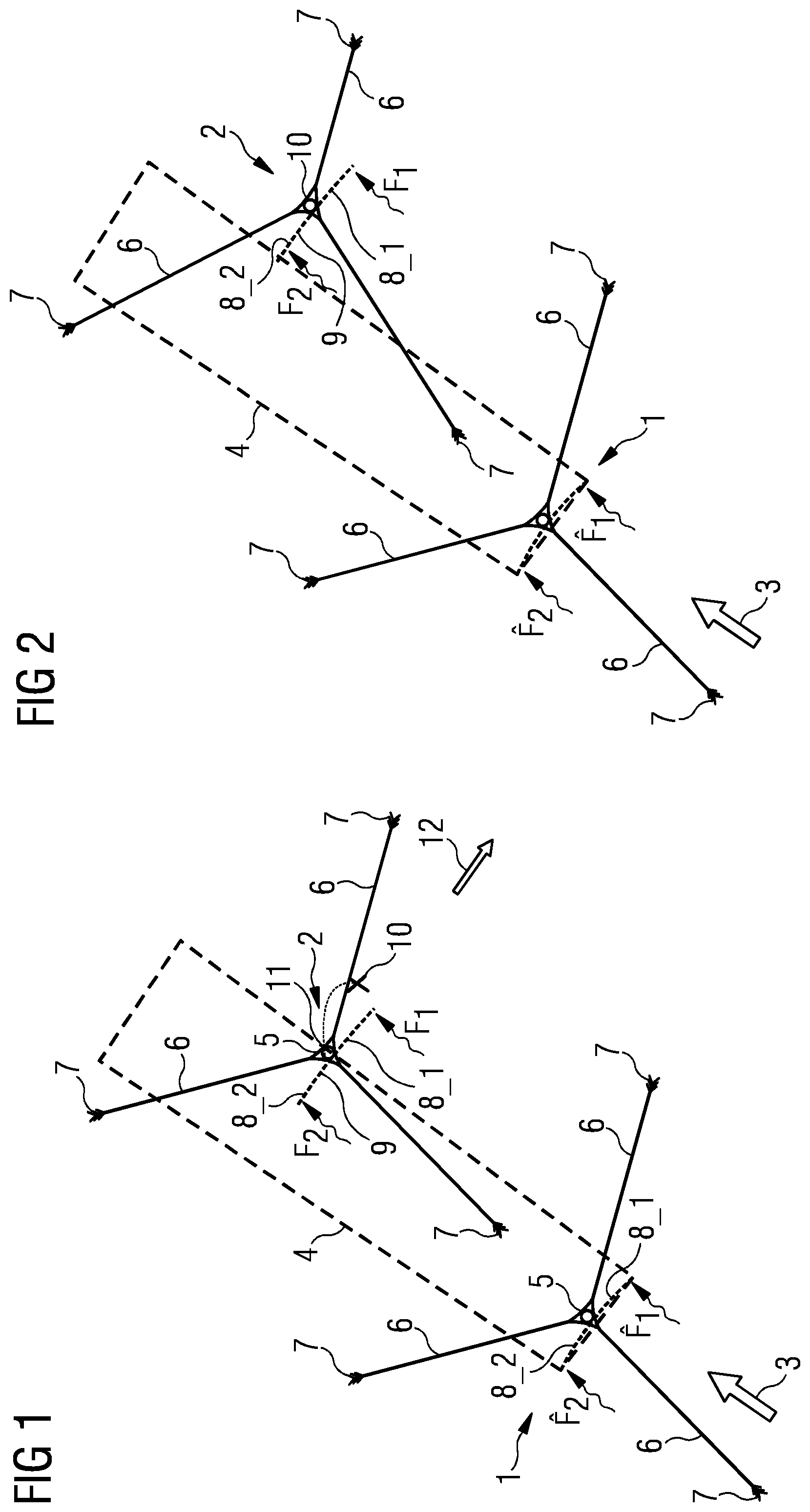Patent US12104573 — Repositioning a floating offshore wind turbine — Figure 1