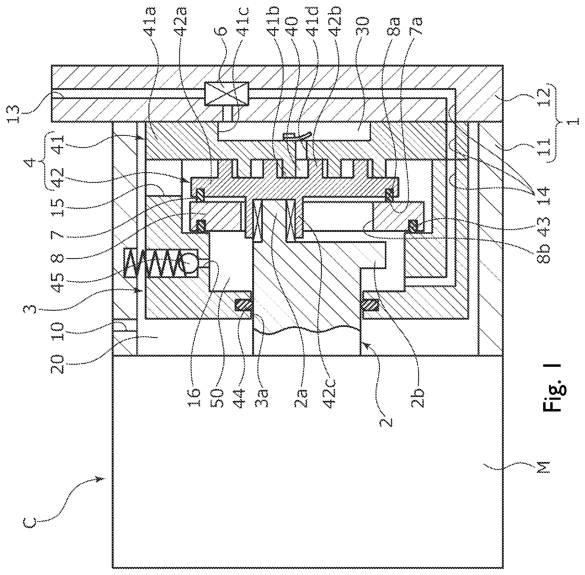 Patent US12104598 — Eccentric sliding assembly with a plurality of dynamic pressure generation mechanisms — Figure 1