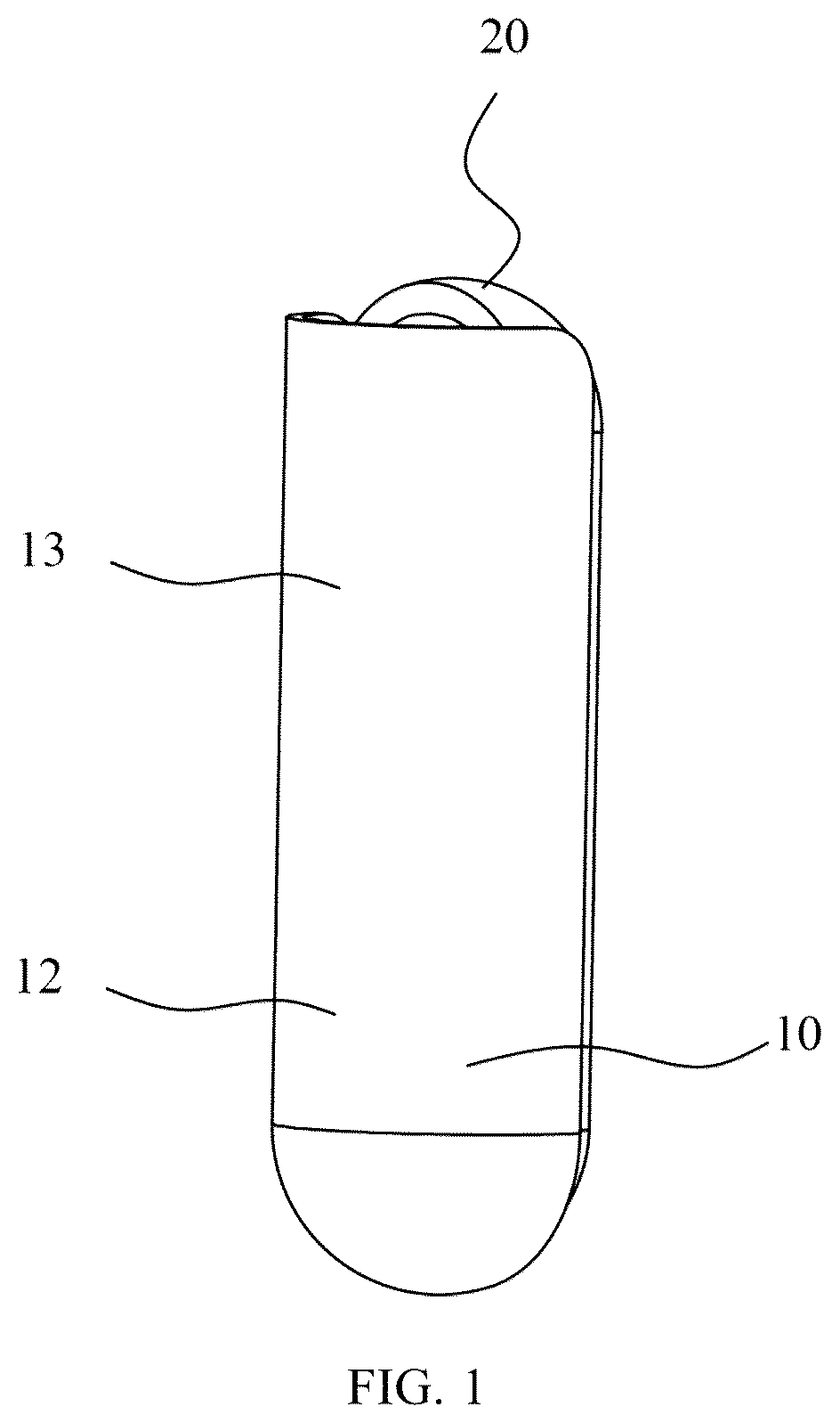 Patent US12104616 — Handheld fan — Figure 1