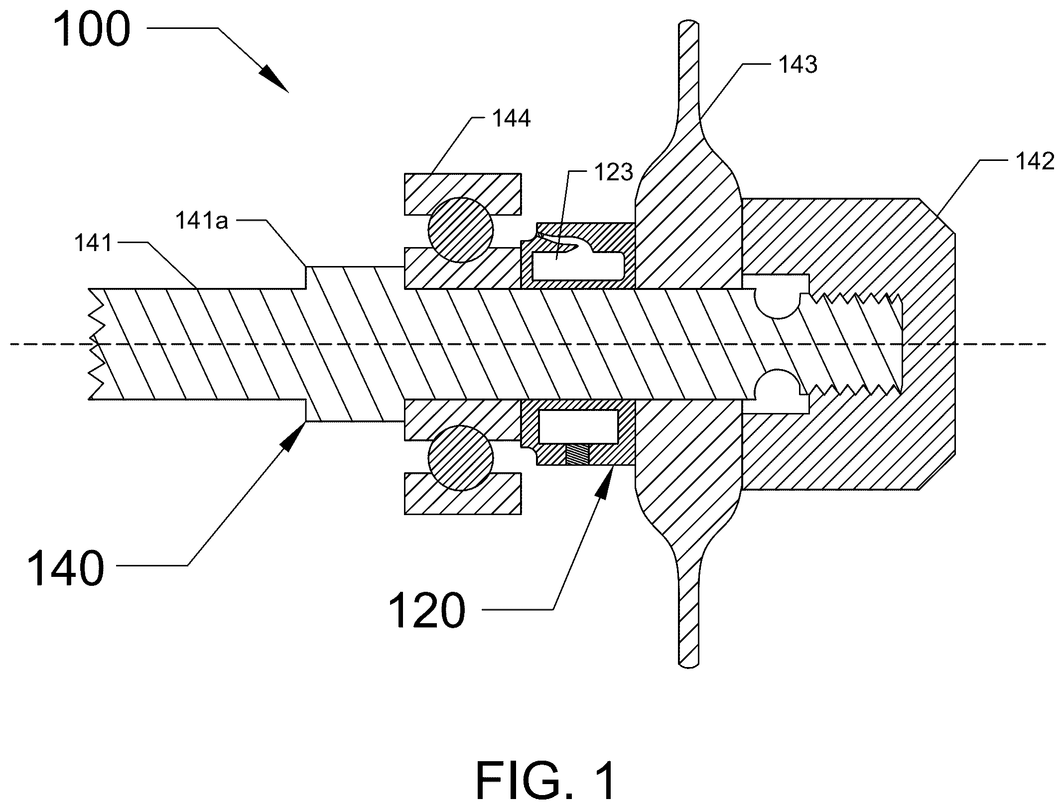 Patent US12104648 — Annular and shaft oil dispensers — Figure 1