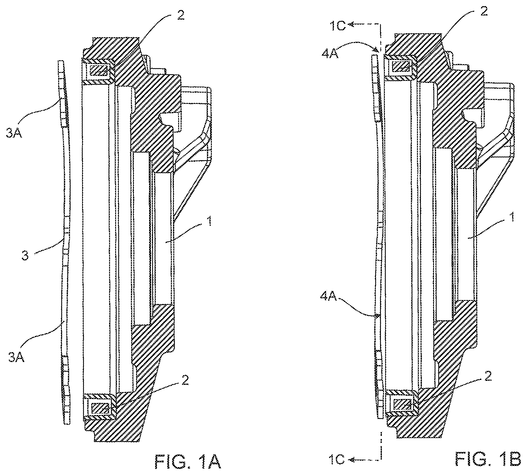 Patent US12104659 — Flexible armature plate for an electro-magnetic overrunning clutch — Figure 1