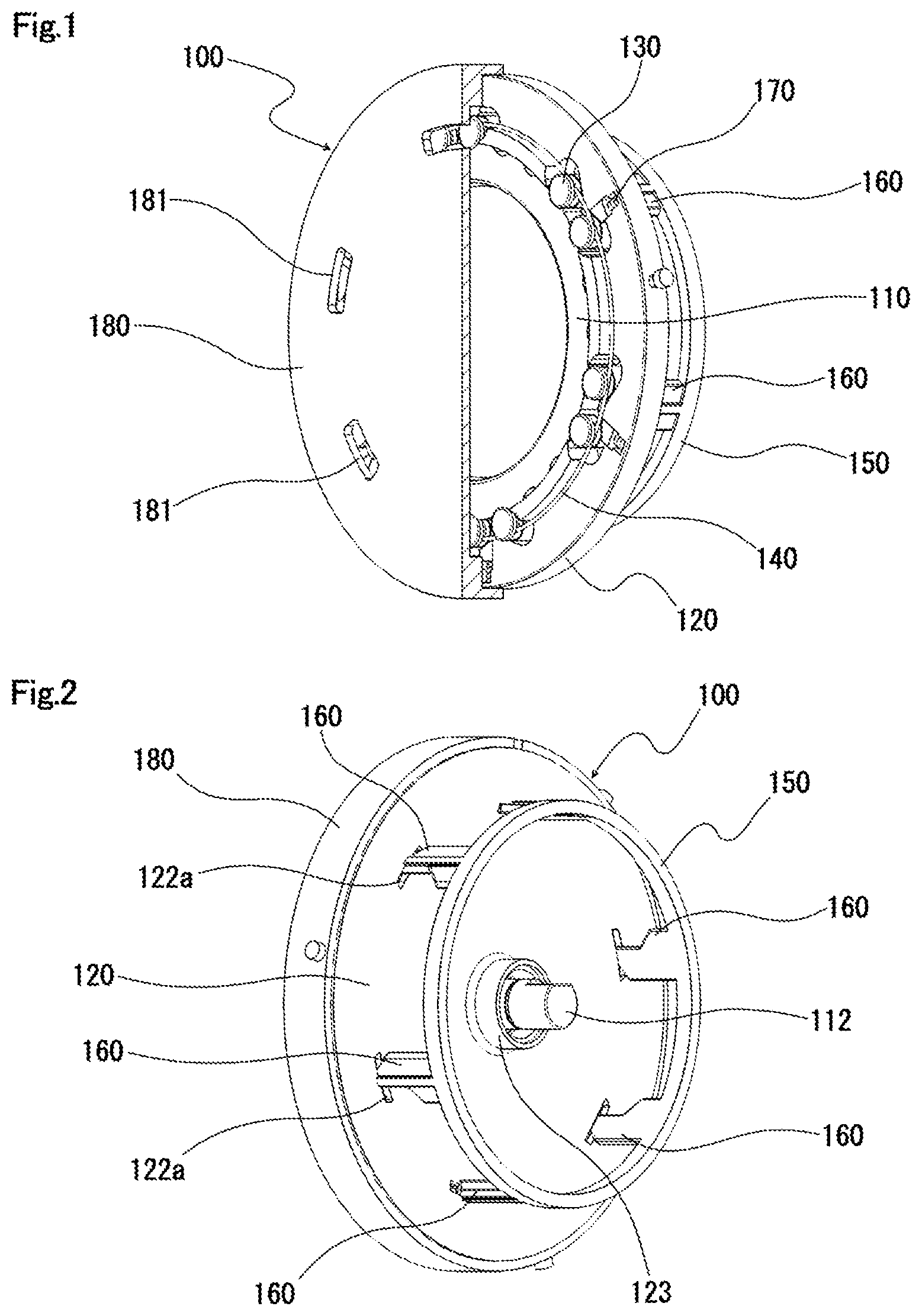Patent US12104663 — Positive clutch — Figure 1