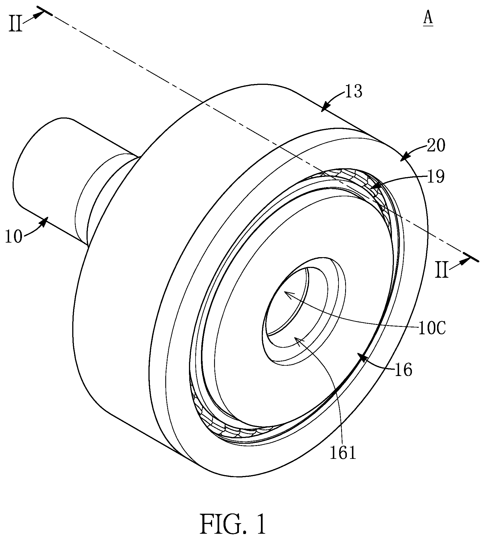 Patent US12104686 — Dynamic power device, automatic mobile vehicle, transfer apparatus, dynamic power supply system, and electric bicycle — Figure 1