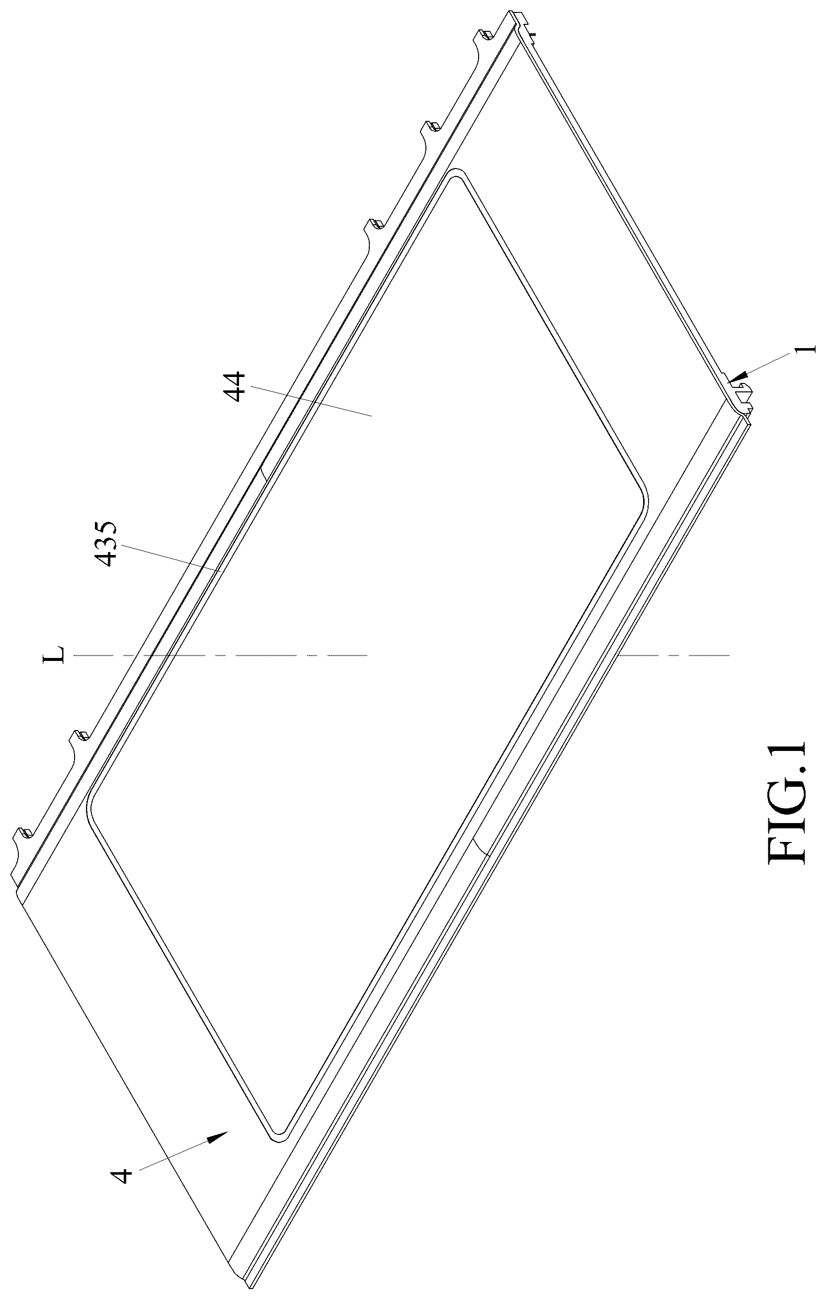 Patent US12104696 — Click pad device — Figure 1