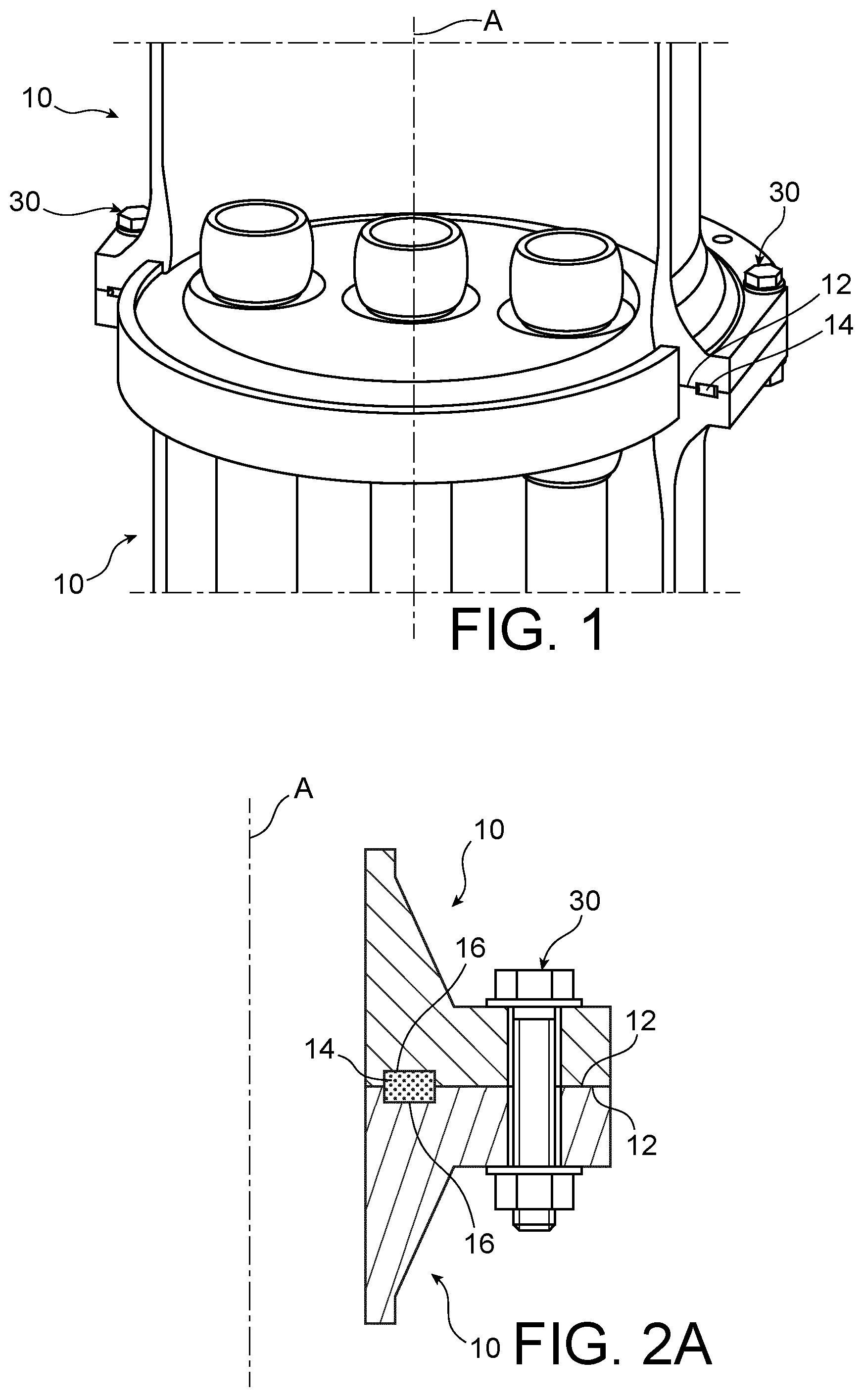 Patent US12104697 — Compression sealing gasket and sealing system — Figure 1