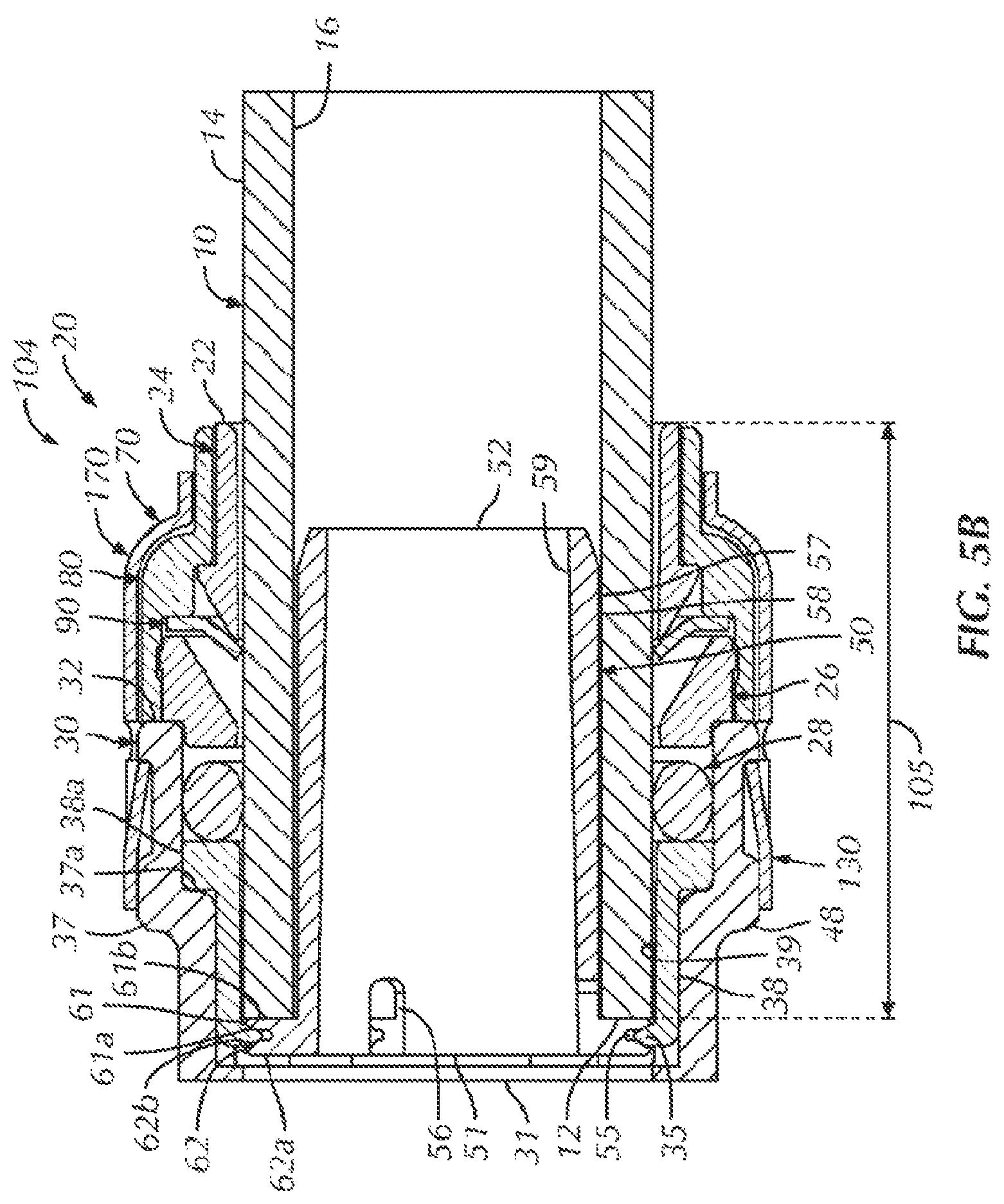 Patent US12104730 Figure 7 – Push-to-connect fitting providing an insertion indication