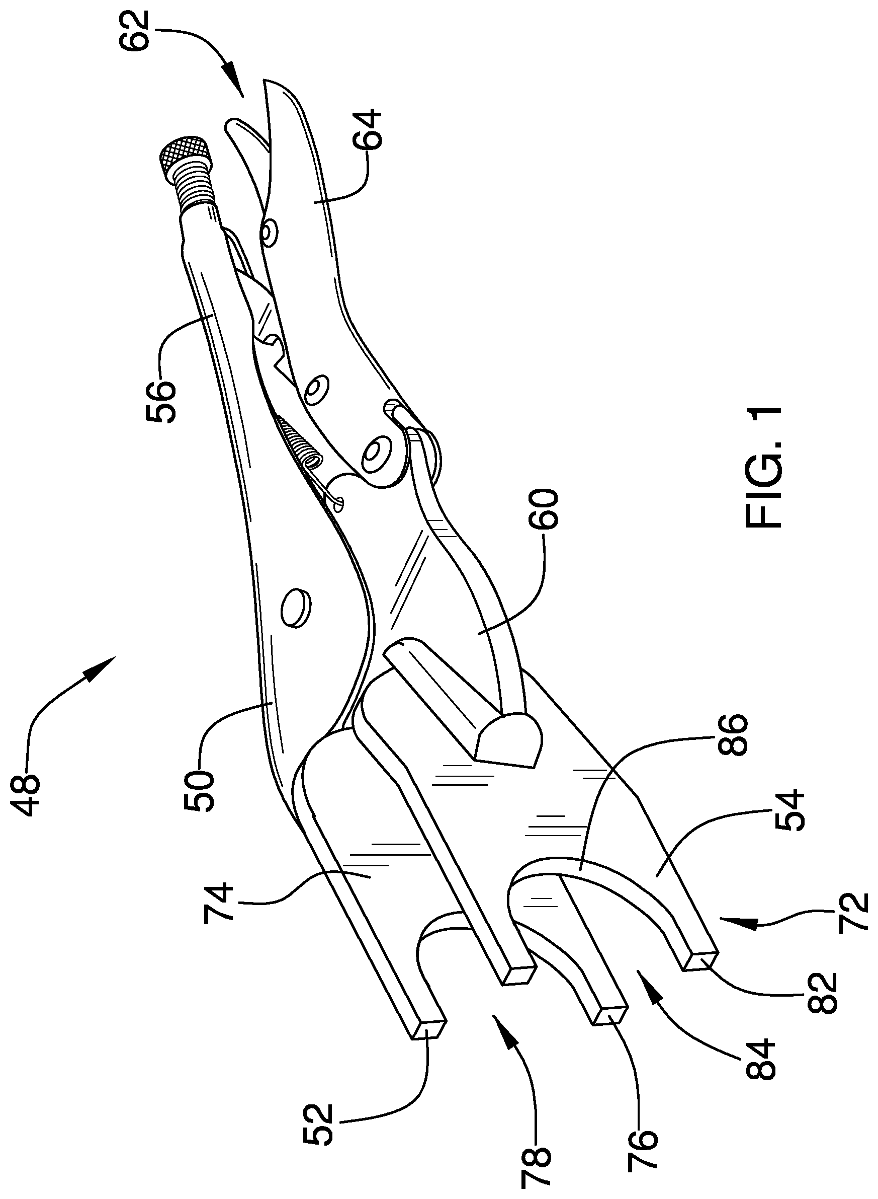 Patent US12104731 — Push fit pipe fitting removal tool — Figure 1