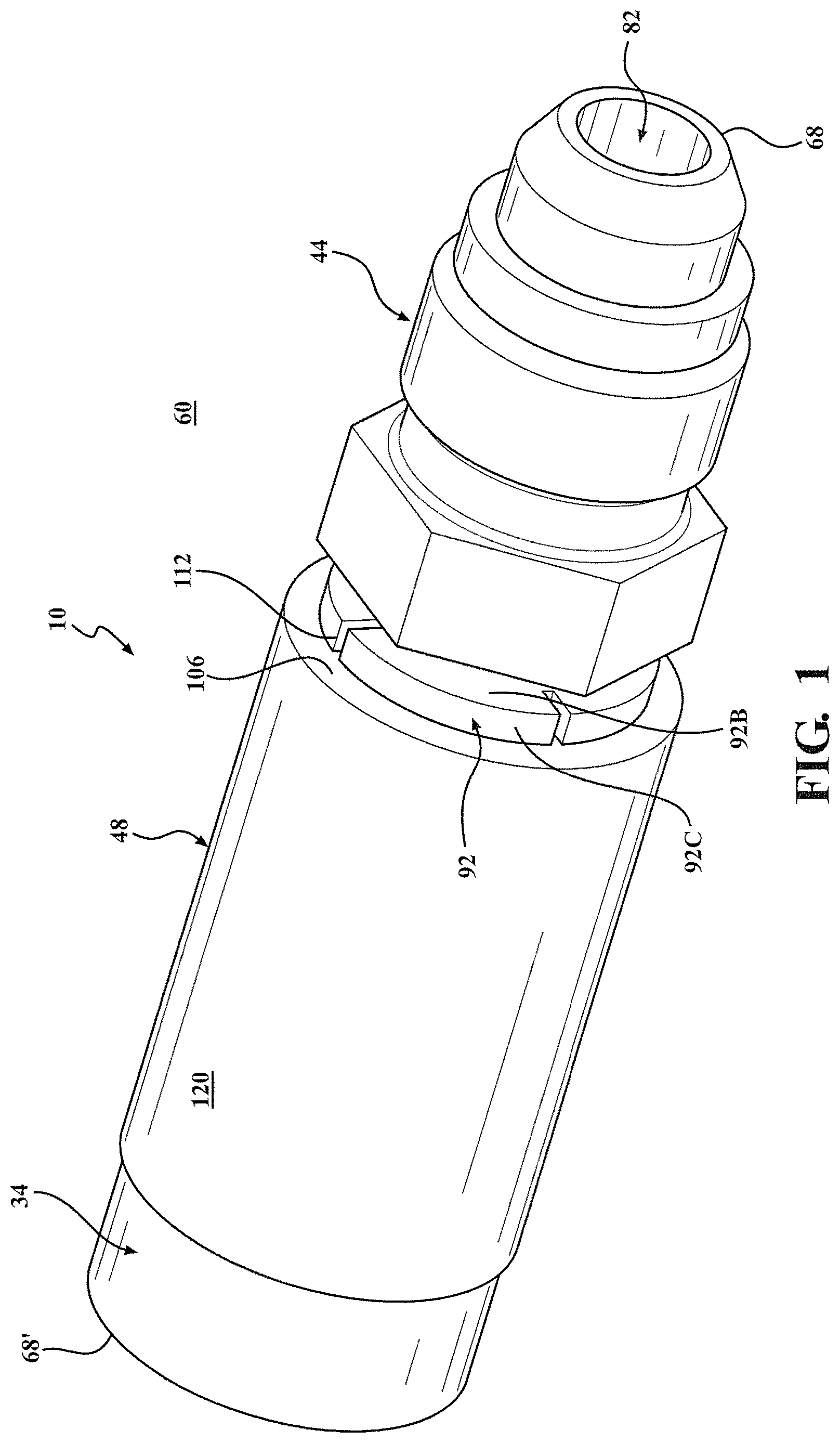 Patent US12104749 Figure 1 – Liner collapse mitigations for type IV conformable pressure vessels
