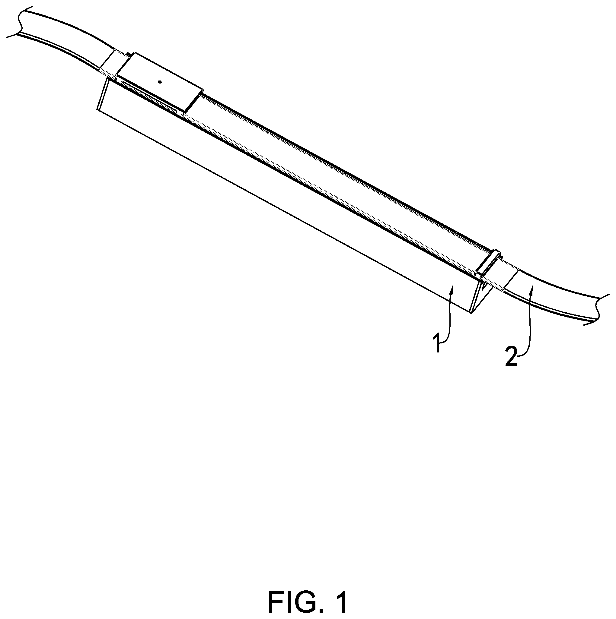 Patent US12104758 — Flexible low-voltage rail lighting system — Figure 1