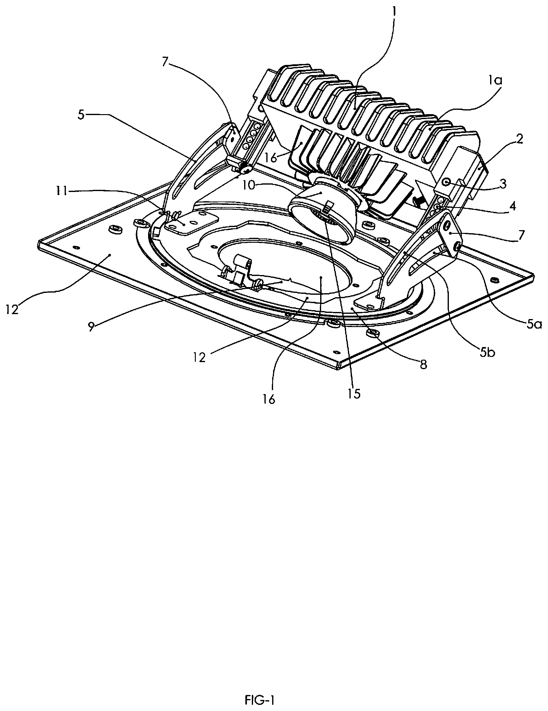 Patent US12104770 — Adjustable downlight — Figure 1