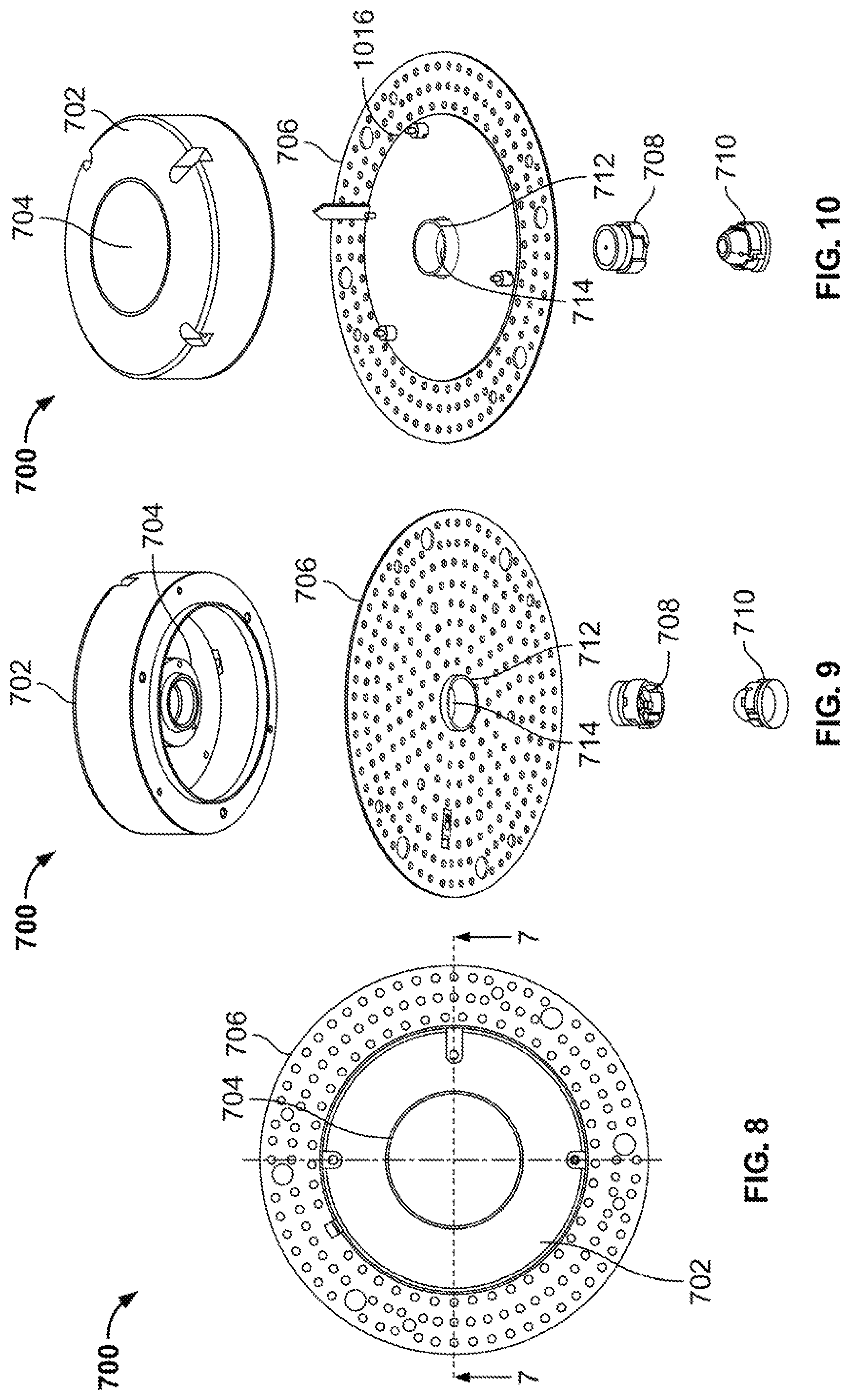 Patent US12104771 Figure 6 – Small aperture light emitting diode (“LED”) lighting