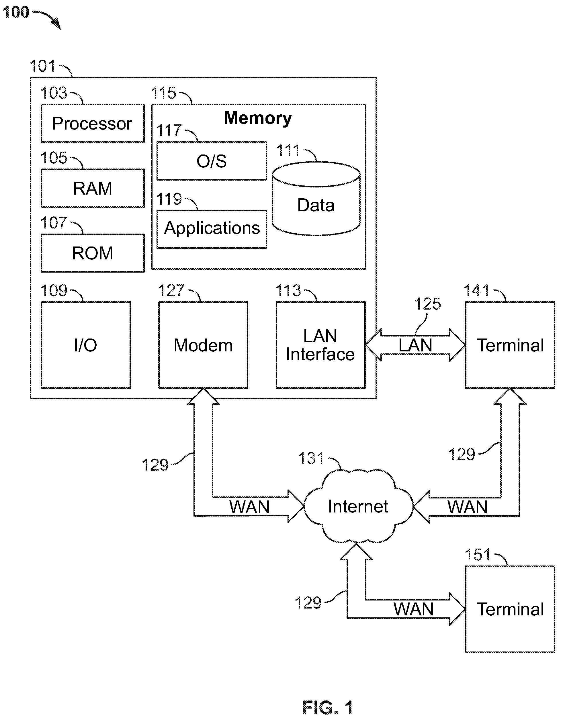 Patent US12104773 — Fixtures, power and control systems for same — Figure 1