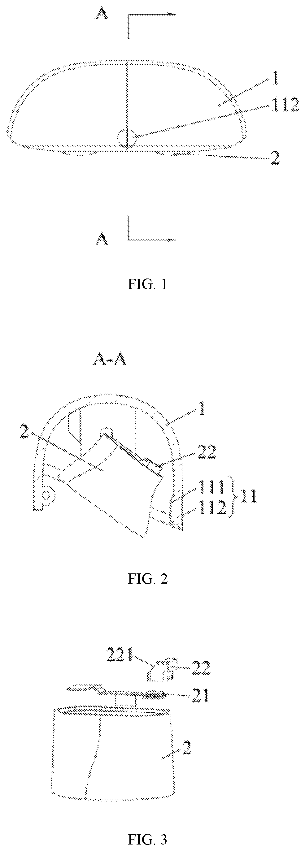 Patent US12104780 — Light guide structure of earphone charging case — Figure 1