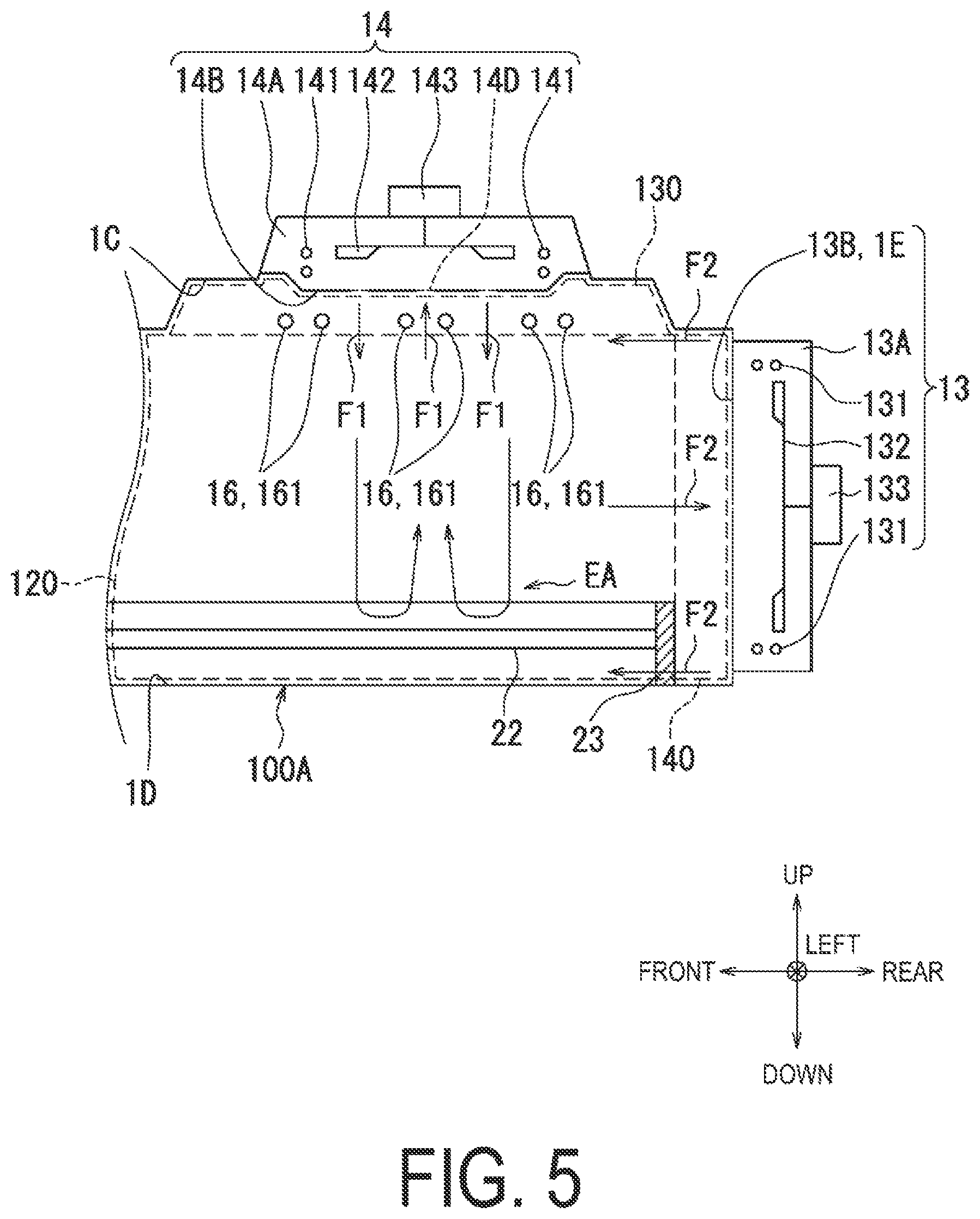 Patent US12104798 Figure 5 – Heating cooking apparatus