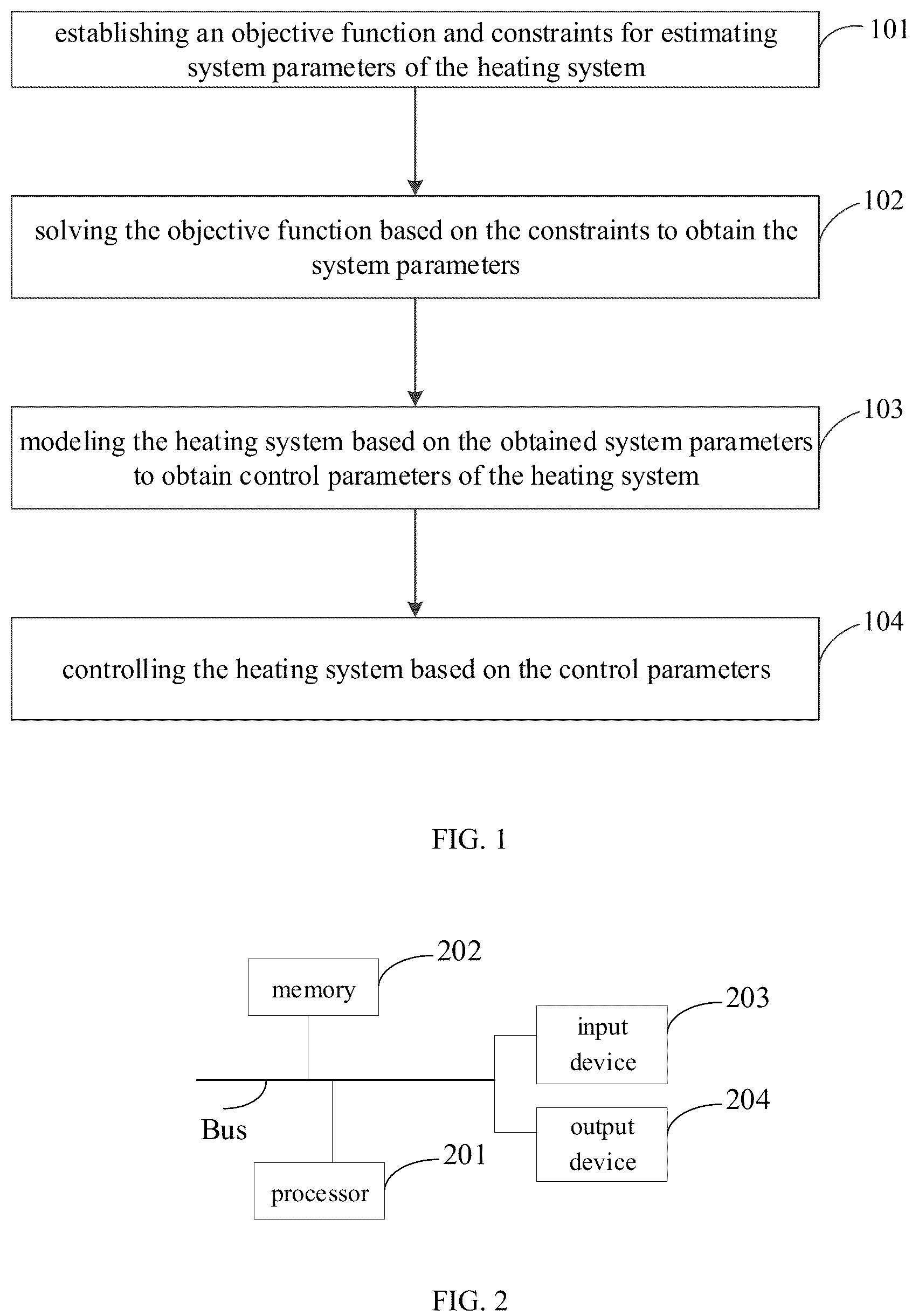 Patent US12104803 — Method, apparatus, and storage medium for controlling heating system — Figure 1