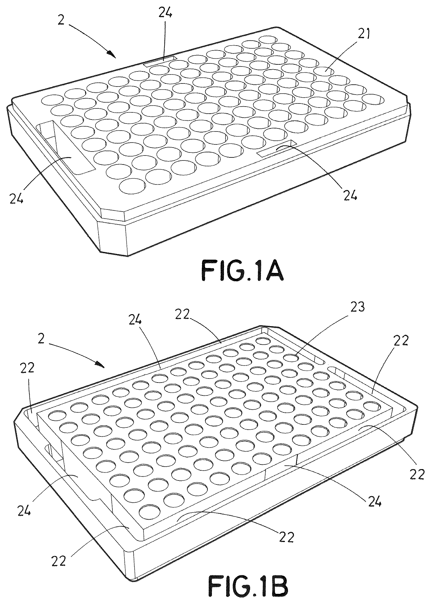 Patent US12104851 — Device and method for simultaneous lyophilisation of a plurality of biological samples — Figure 1